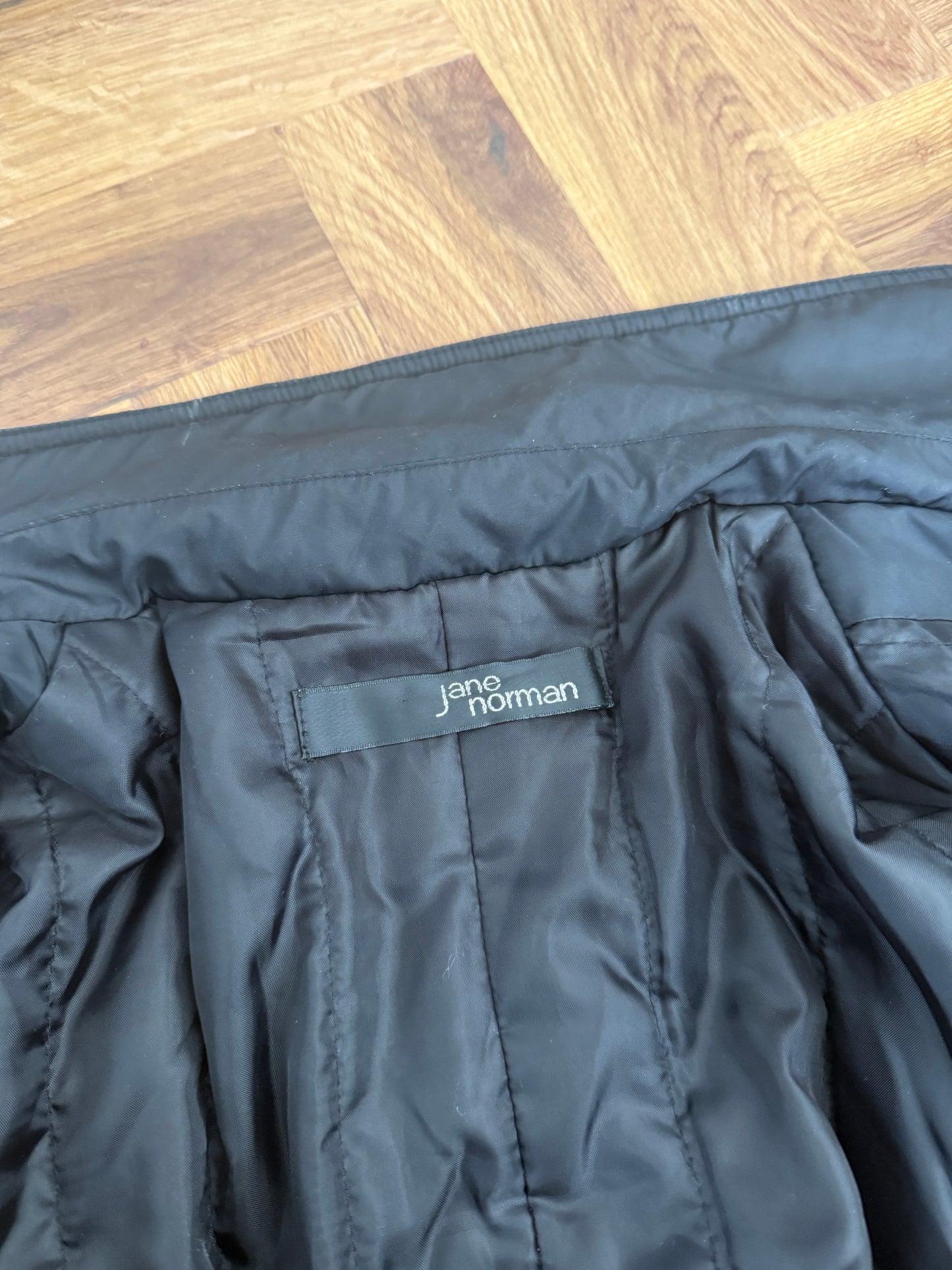 Jane Norman Ruched Coat (UK12)