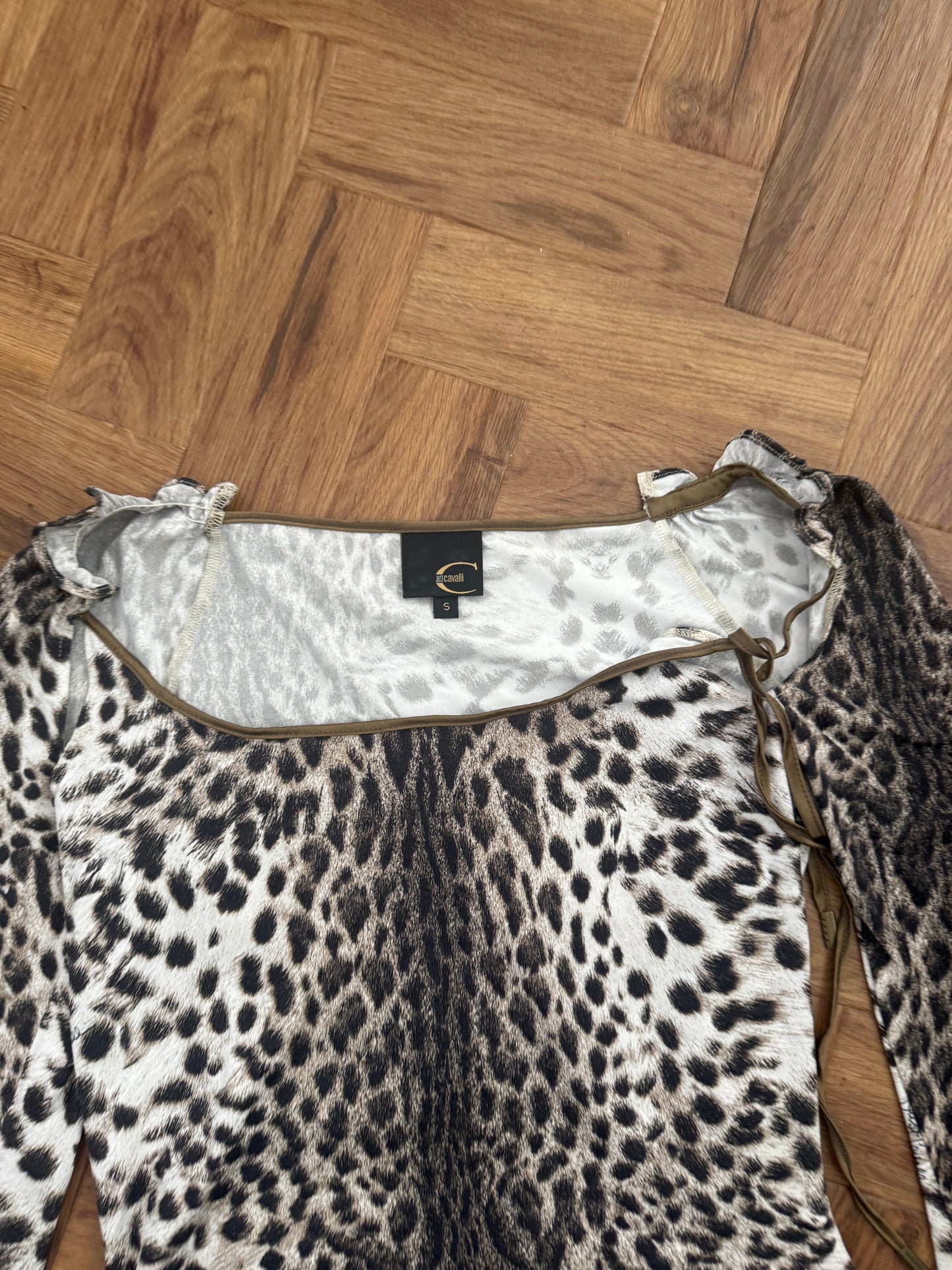 Leopard Cavalli Longsleeve (S)
