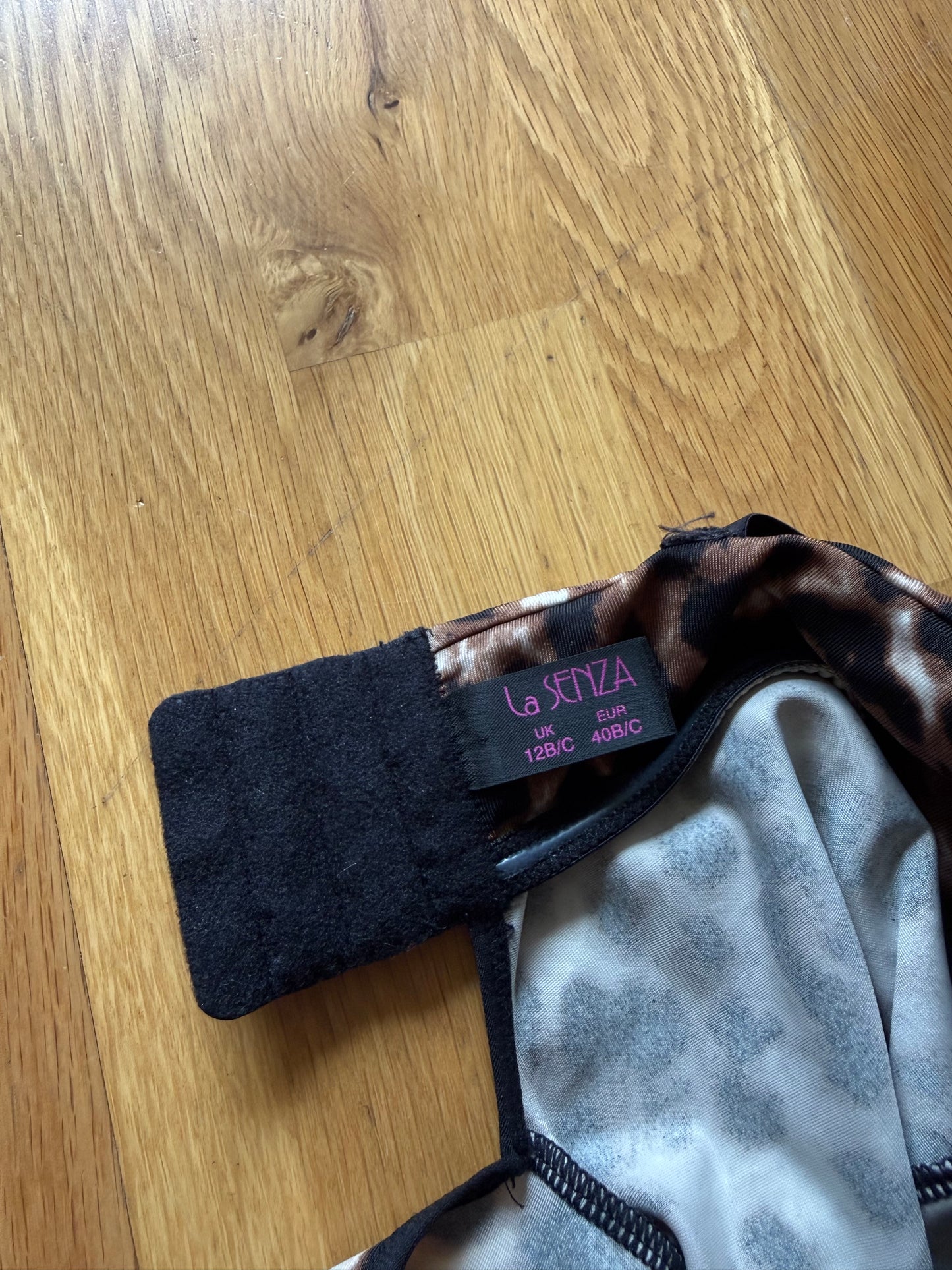 Y2K Leopard Mini Dress (S)