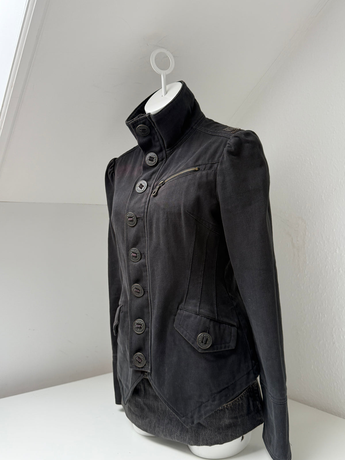 Diesel Funnel Neck Utility Jacket (L)