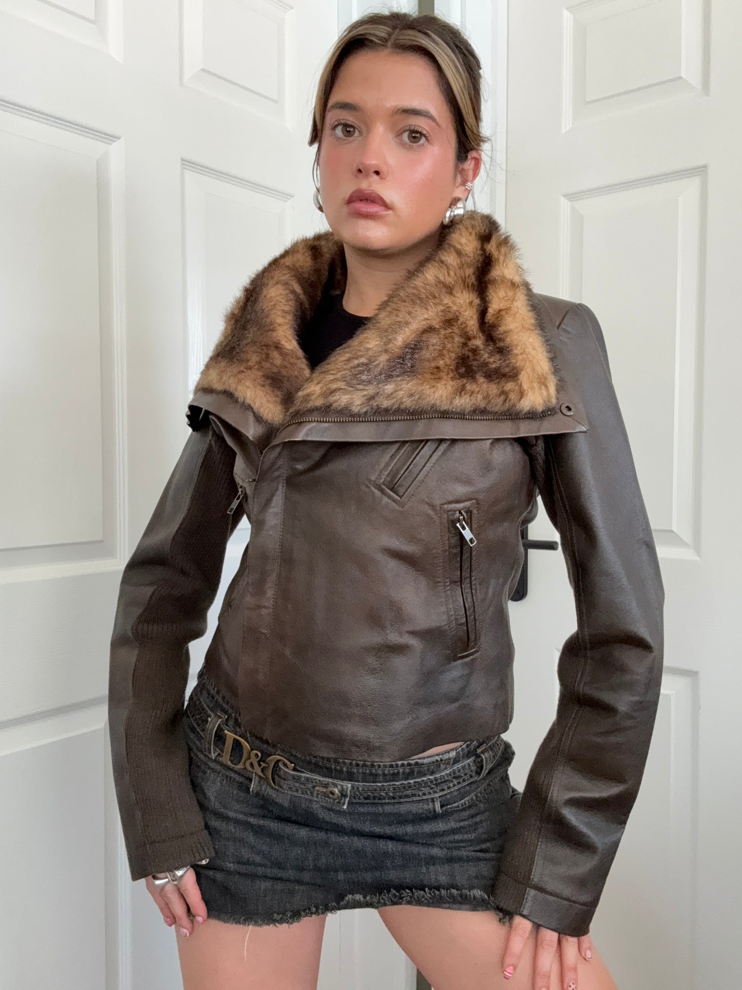 Morgan De Toi Leather Jacket (S)