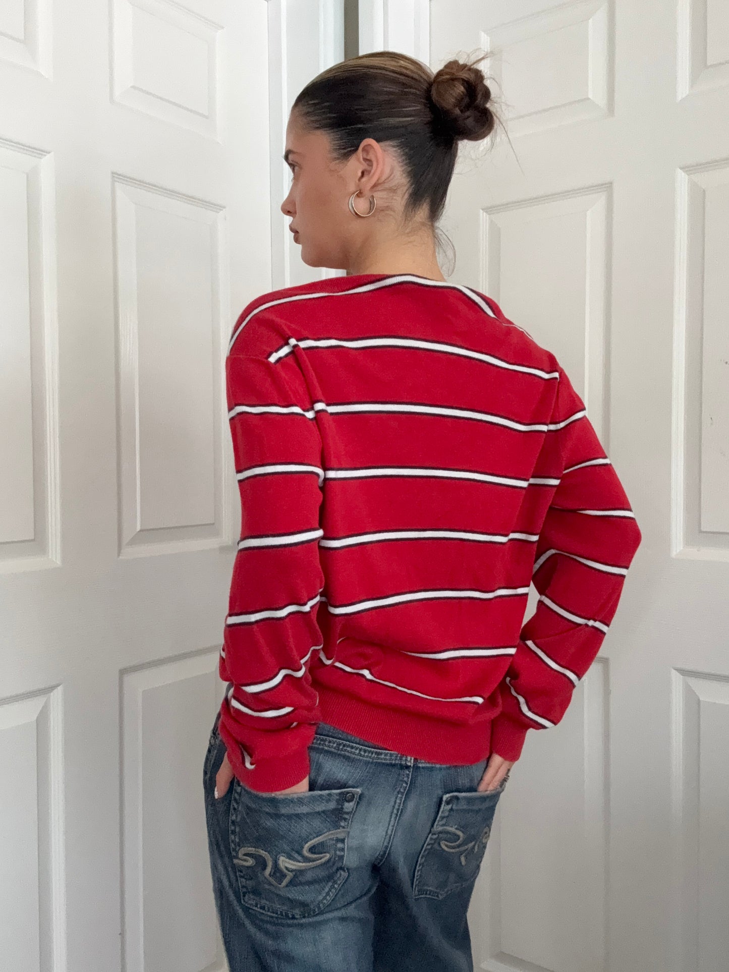 Ralph Lauren Striped Knit Jumper (L)