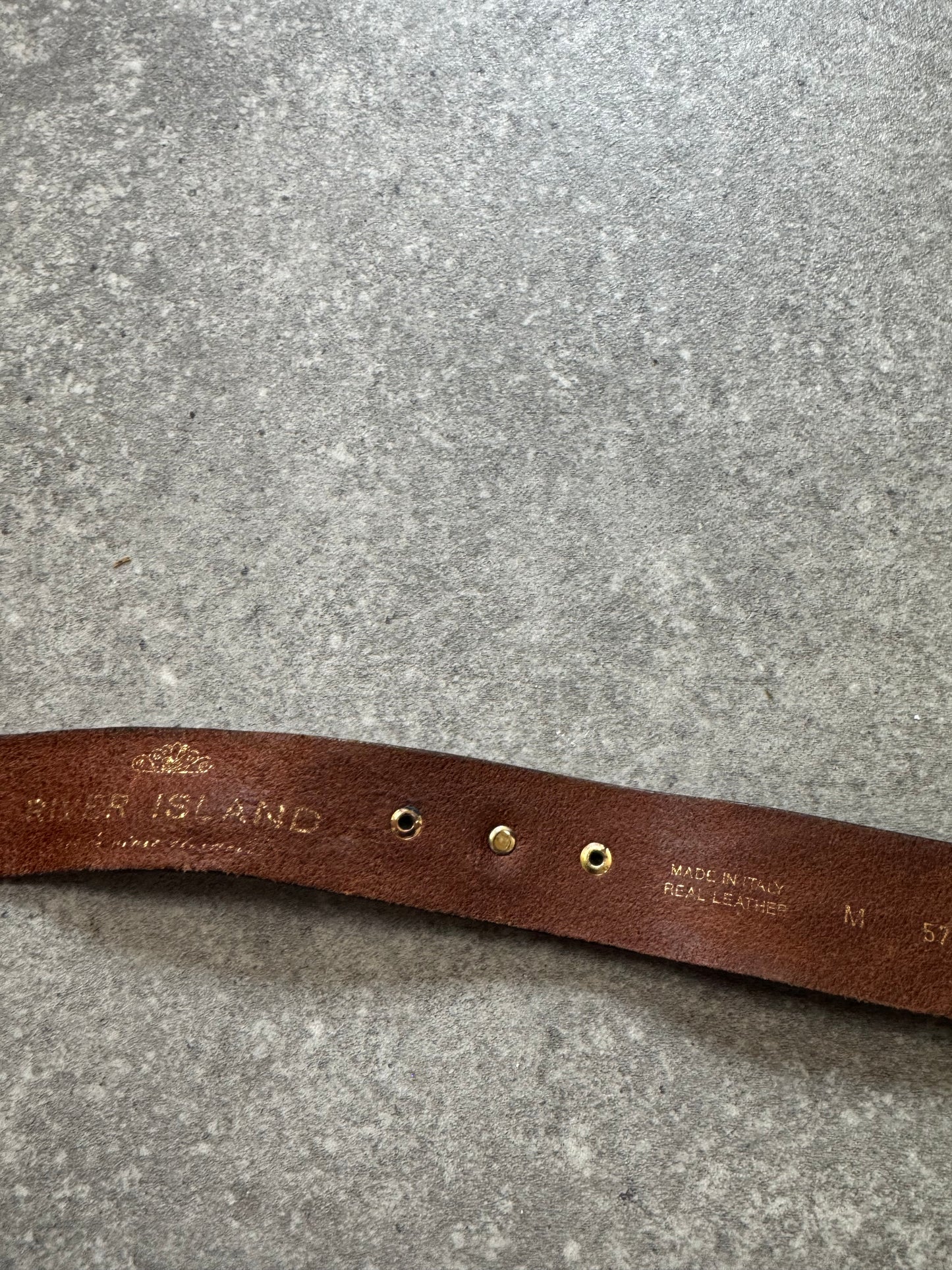 Brown Leather Belt (M)