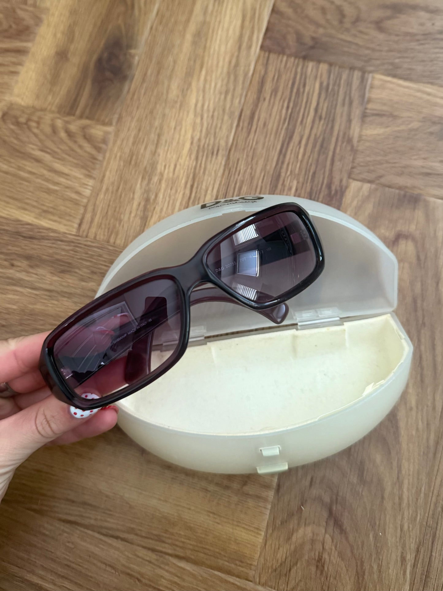Dolce & Gabbana Purple Sunglasses