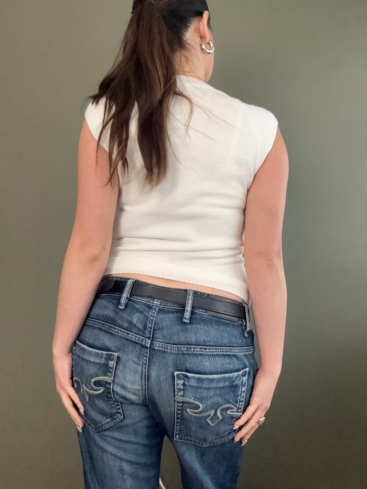 Playboy Knit Top (UK8)