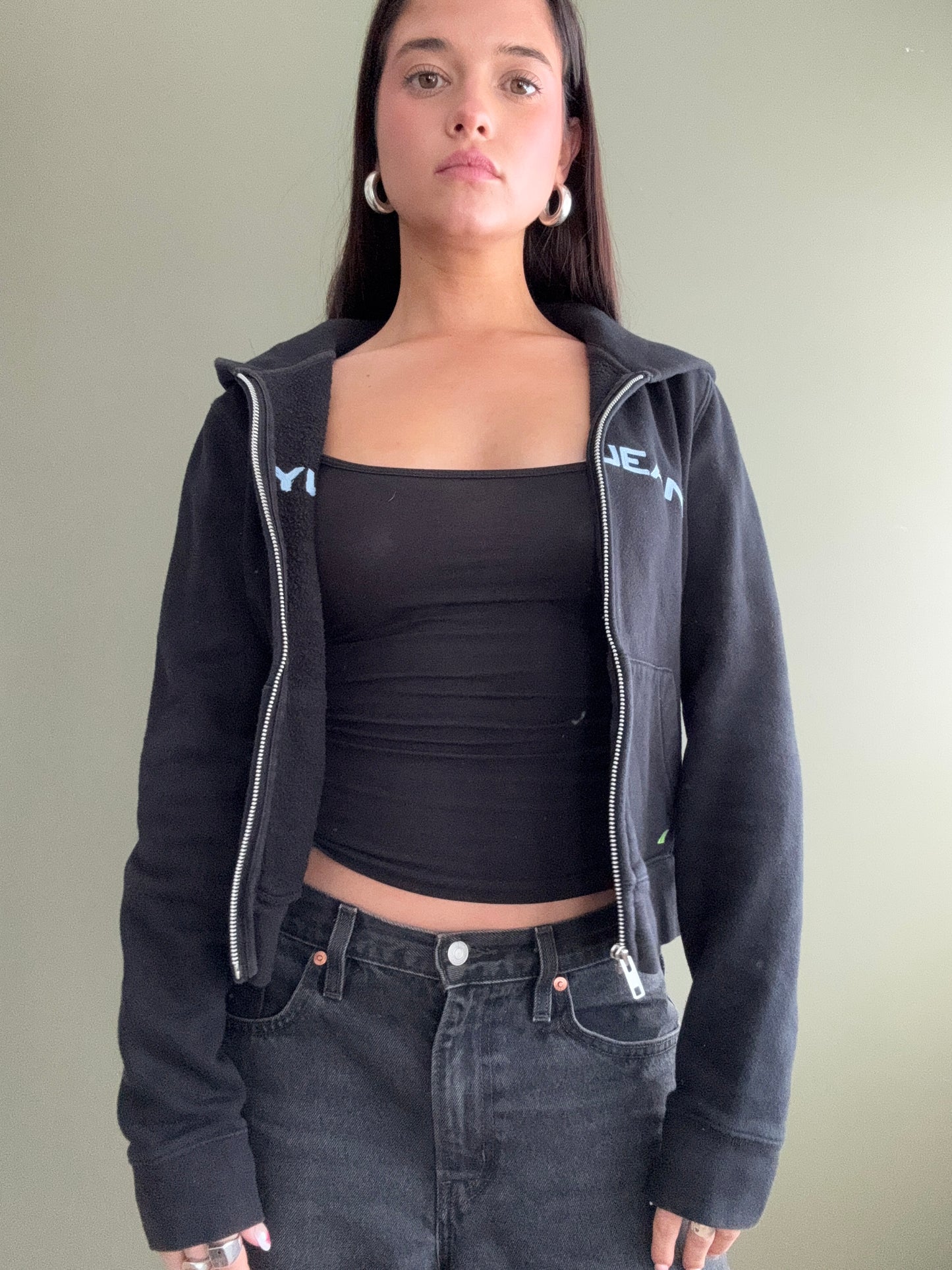DKNY Zip Hoodie (M)
