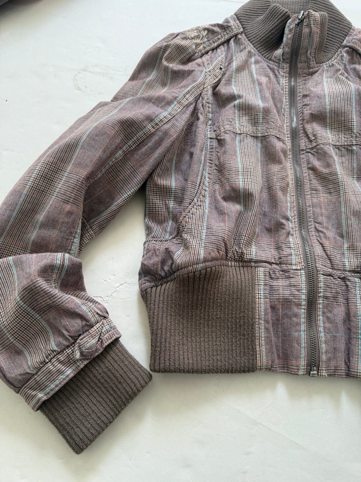 Tartan Bomber Jacket (UK12)