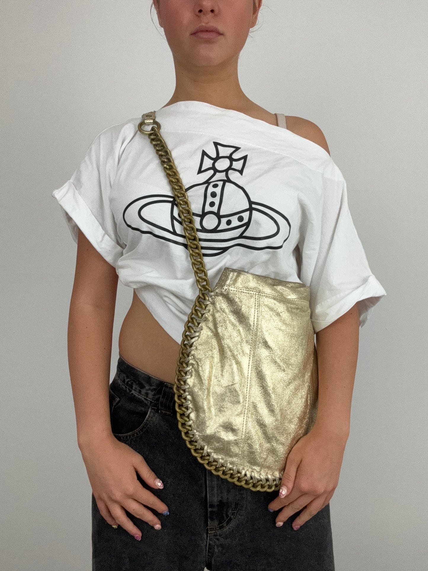 Metallic Gold Bag