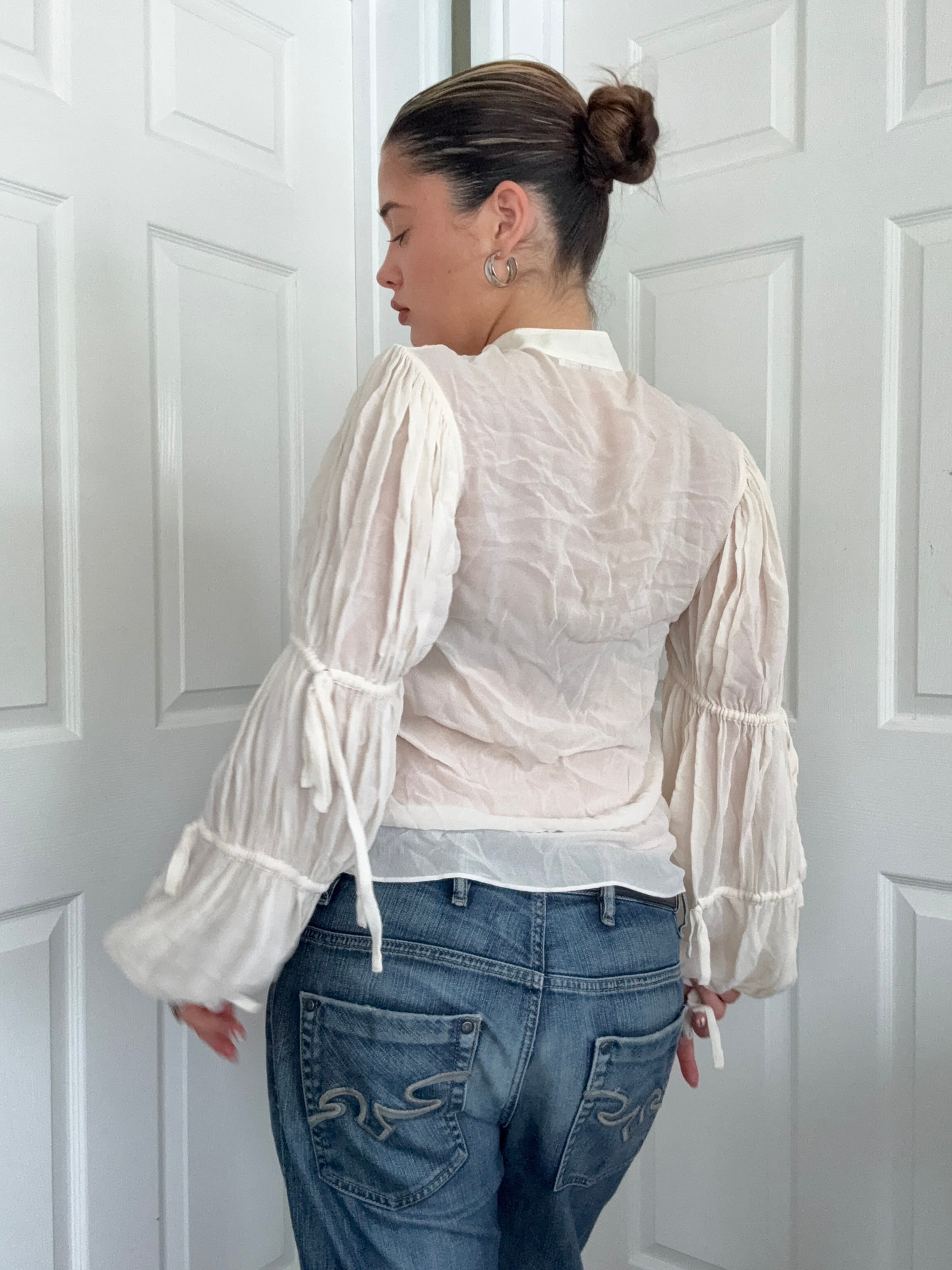 Silk Allsaints Shirt (UK8)
