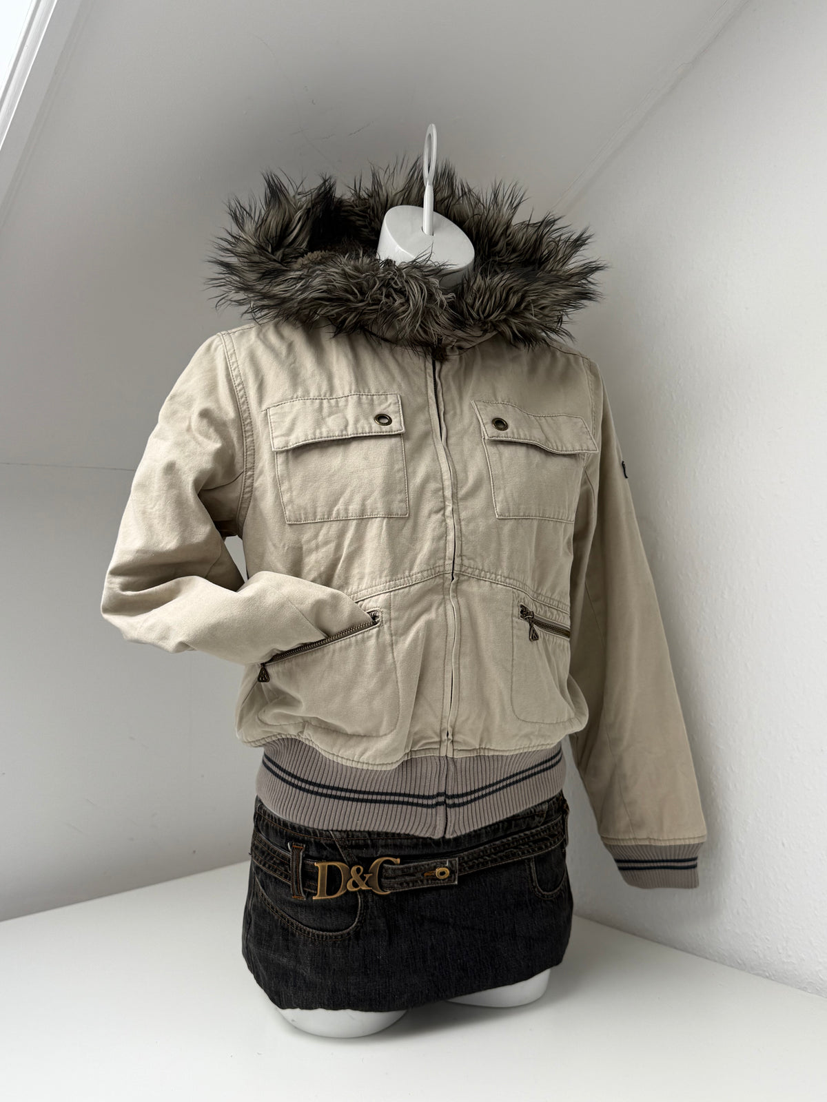 Vintage Kickers Bomber Jacket (UK12)