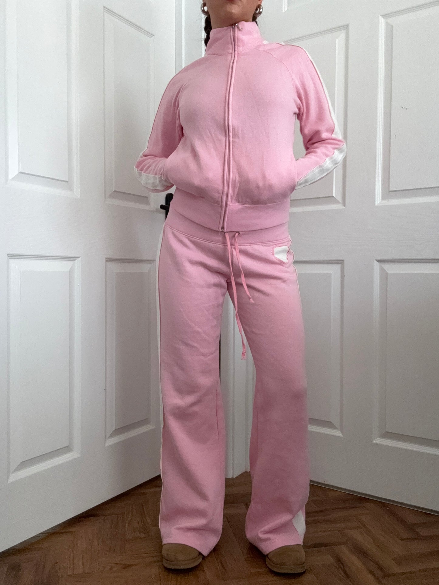 Juicy Couture Pink Tracksuit (L)