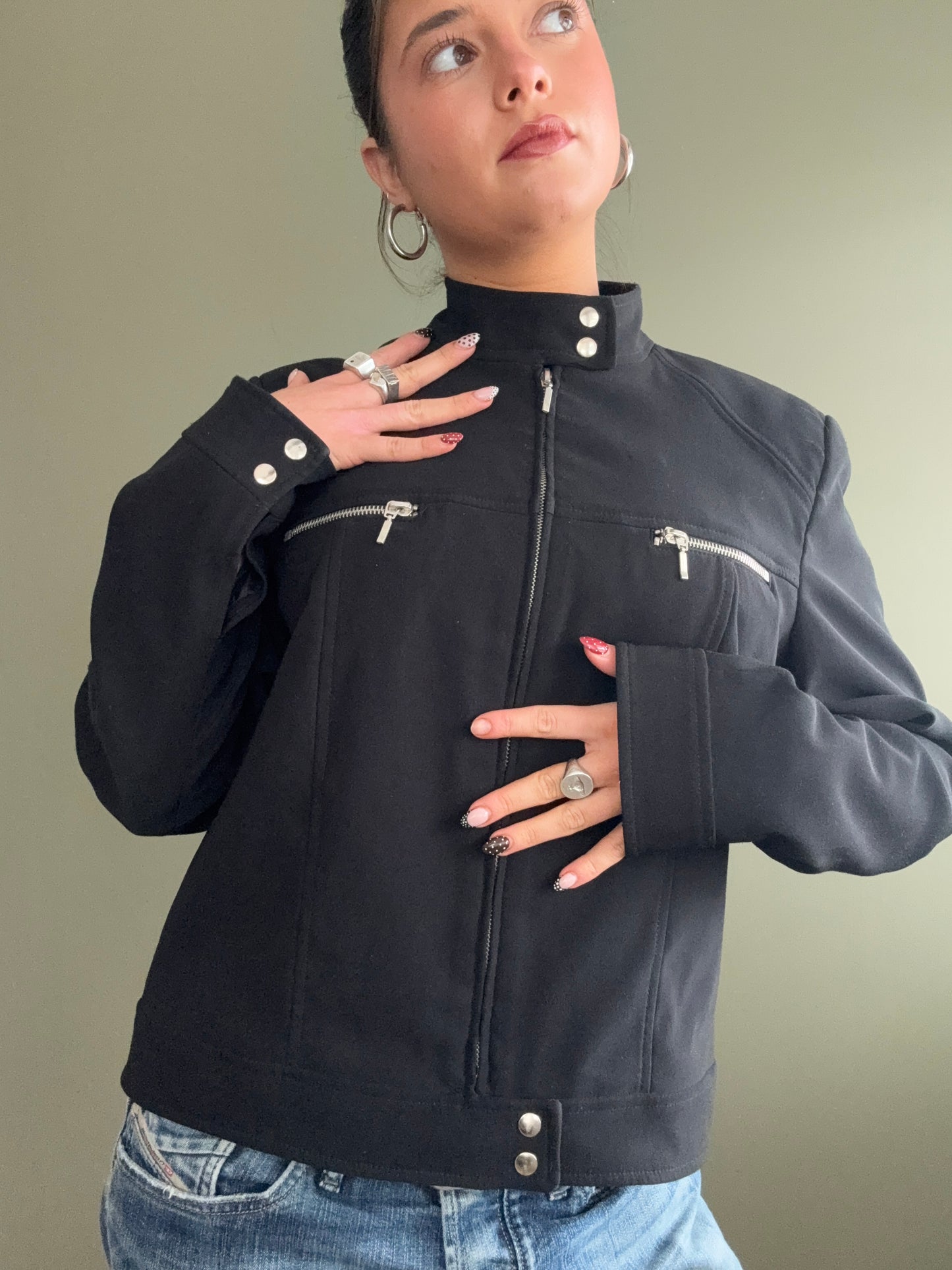 Smart Black Jacket (M)