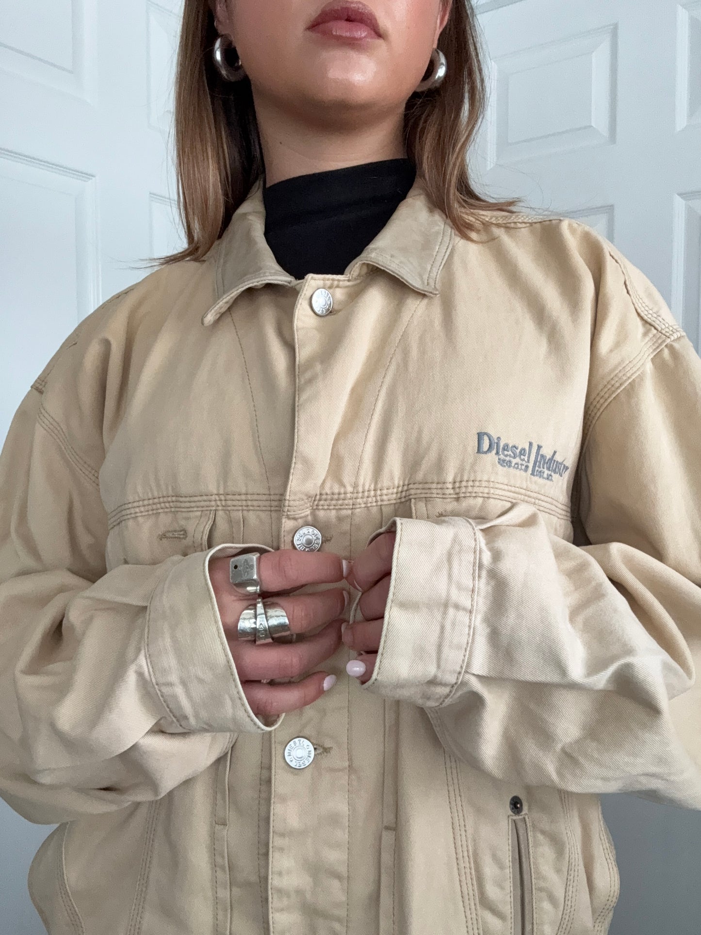 Vintage Diesel Trucker Jacket (L)