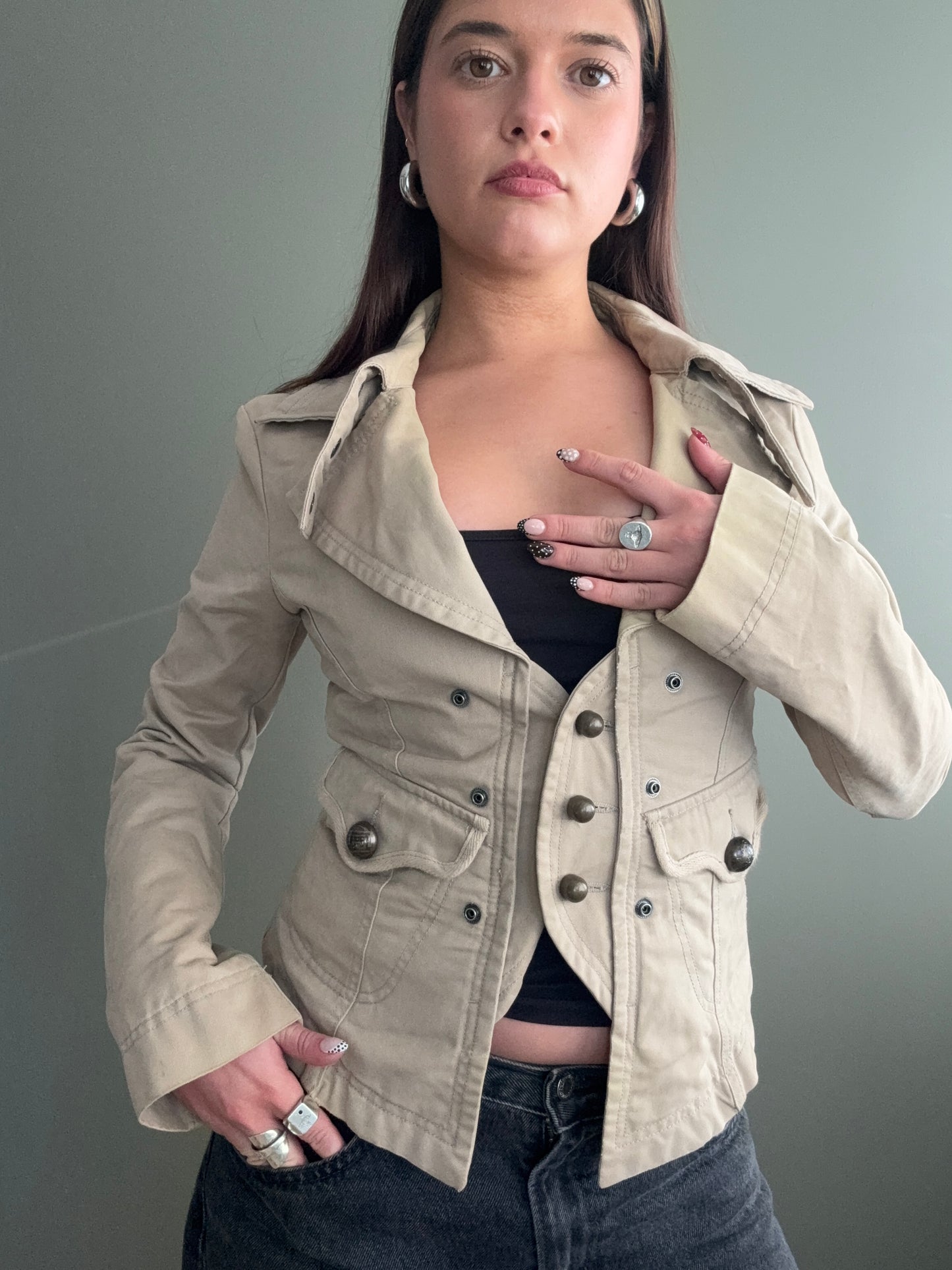 Diesel Military Style Jacket (S)