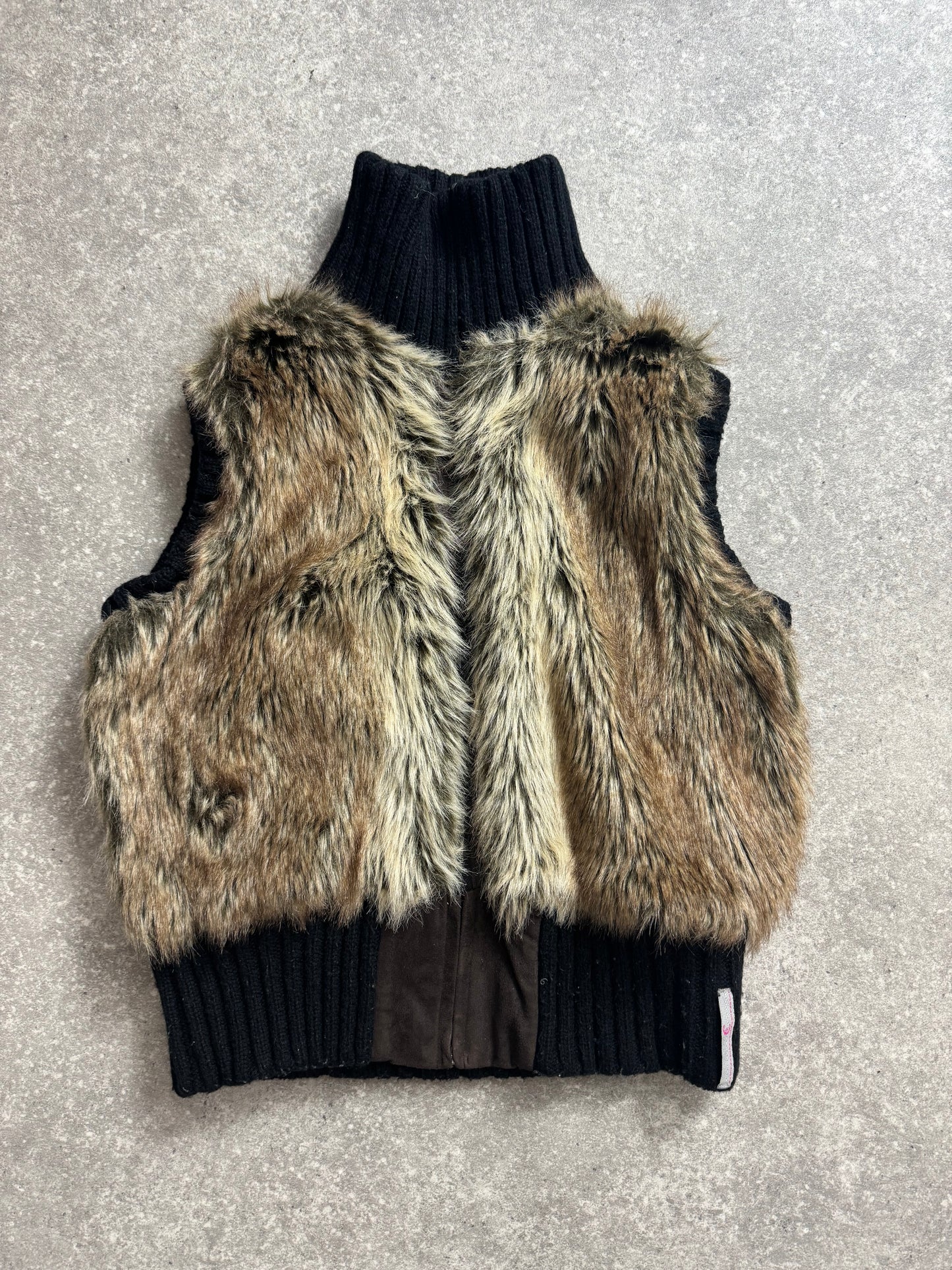 Faux Fur Reversible Gilet