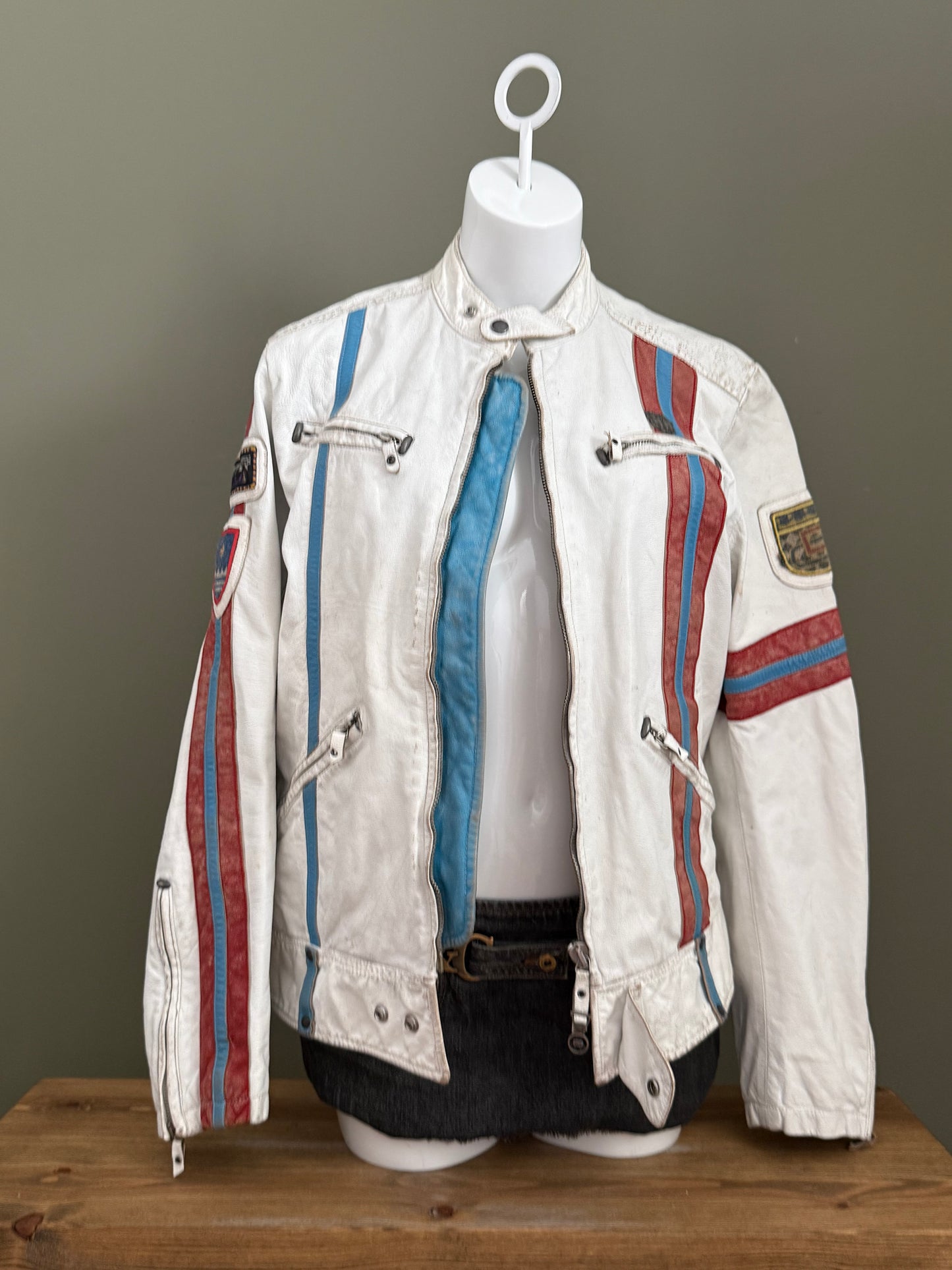 Diesel Leather Biker Jacket (M)