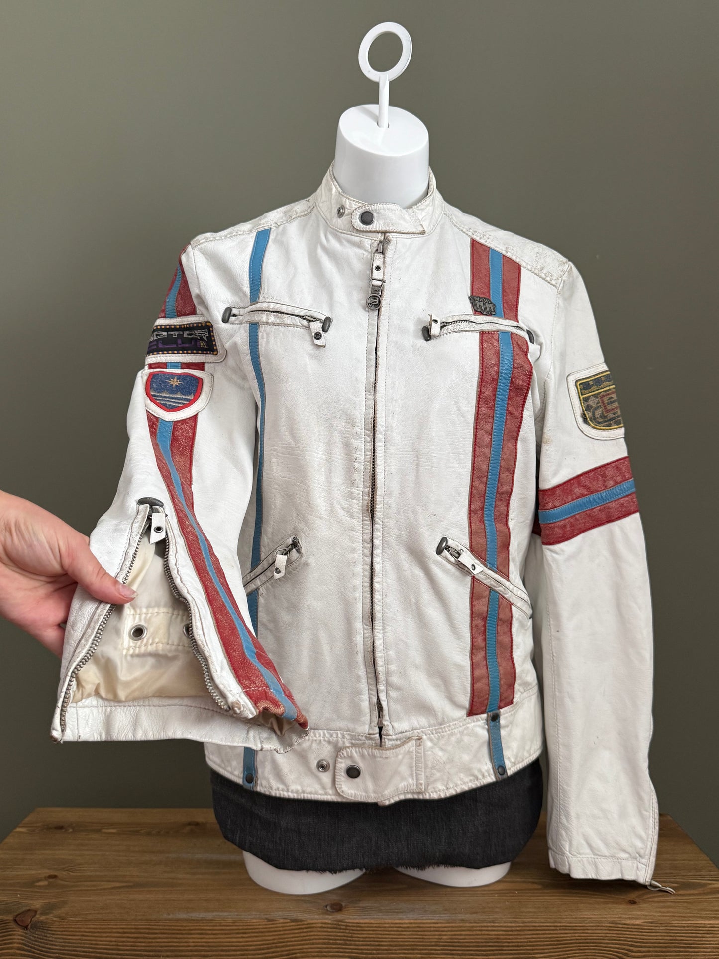 Diesel Leather Biker Jacket (M)