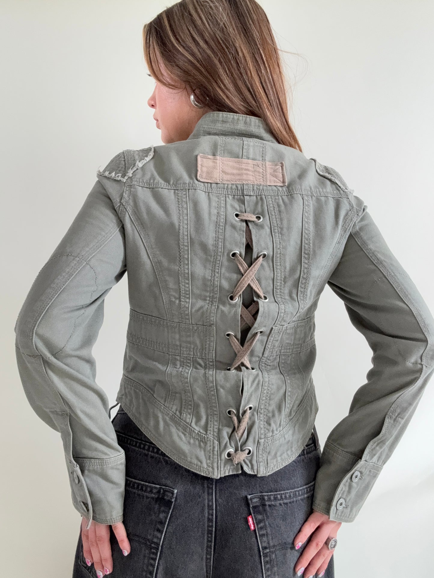 Y2K Corset Jacket (UK14)