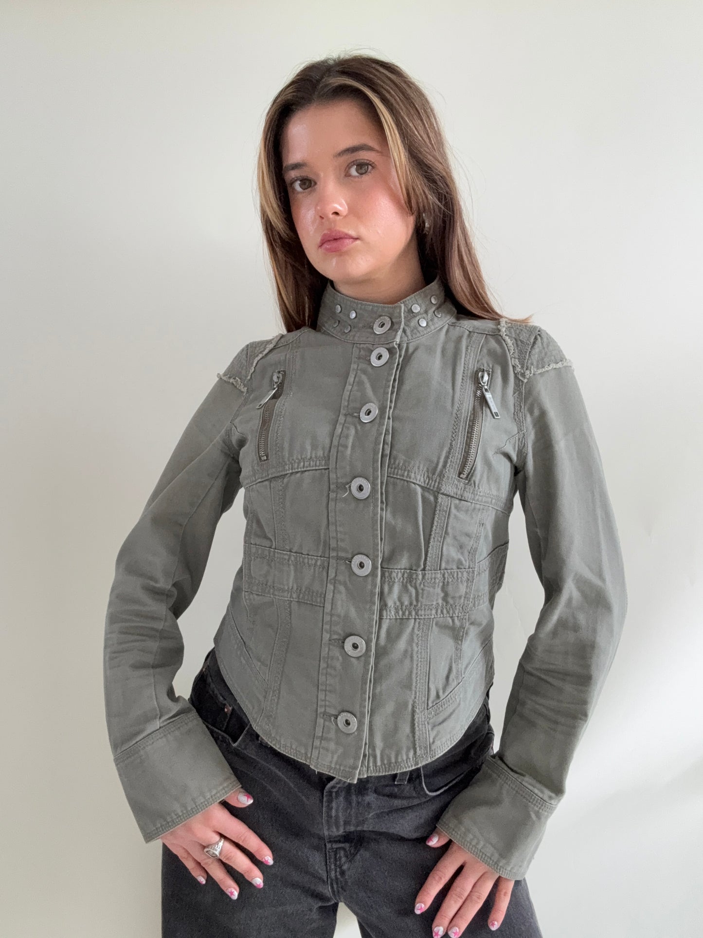 Y2K Corset Jacket (UK14)