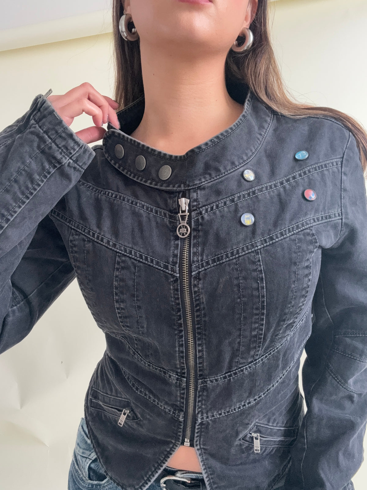 Vintage Diesel Fitted Jacket (M)