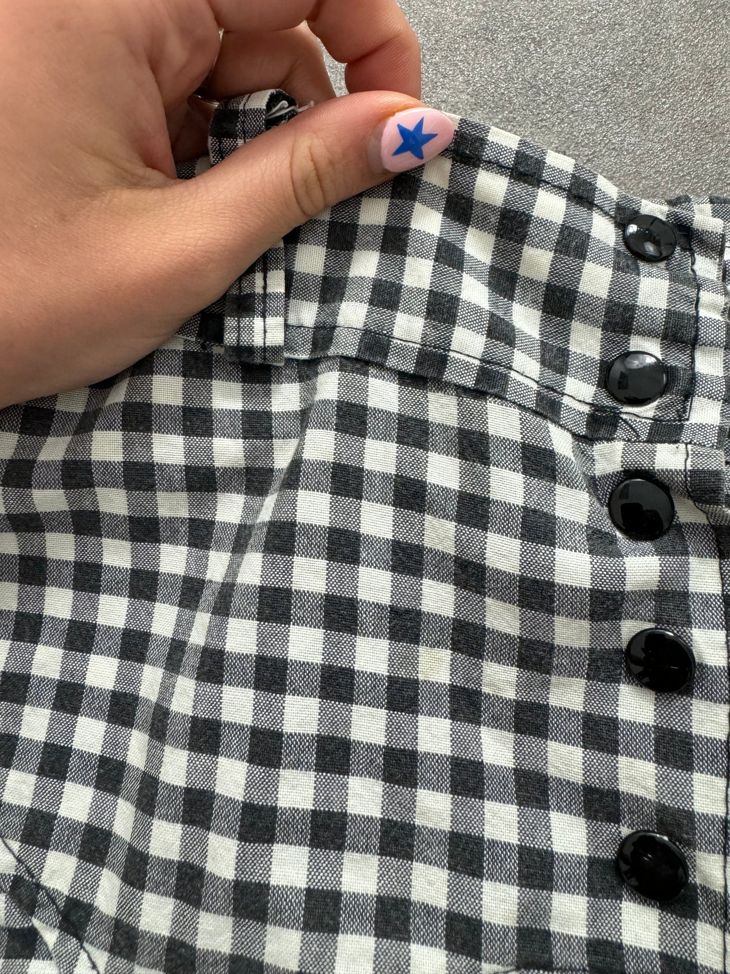 Gingham Skirt