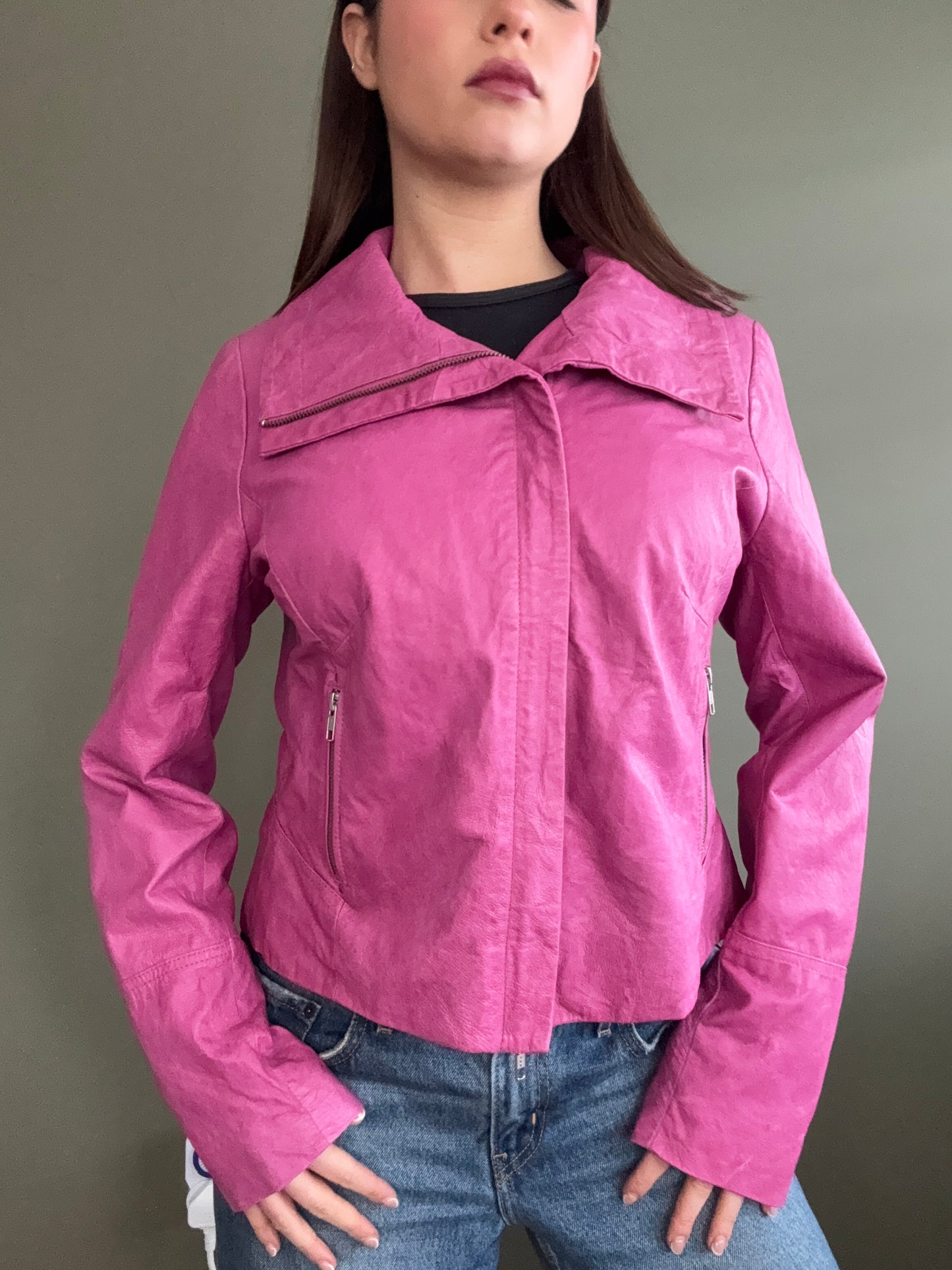 Leather Jacket (UK14)