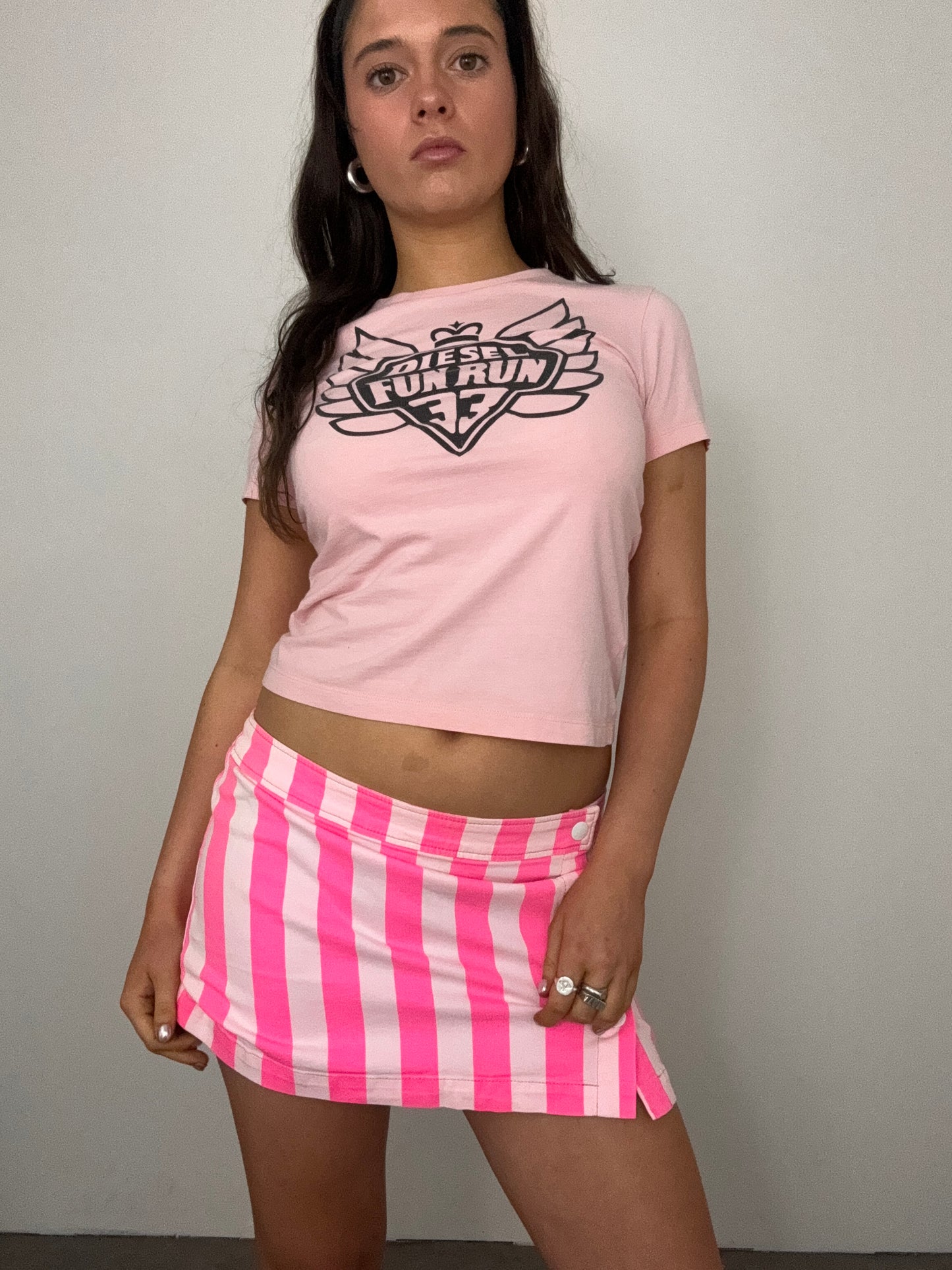 Miss Sixty Pink Mini Skirt