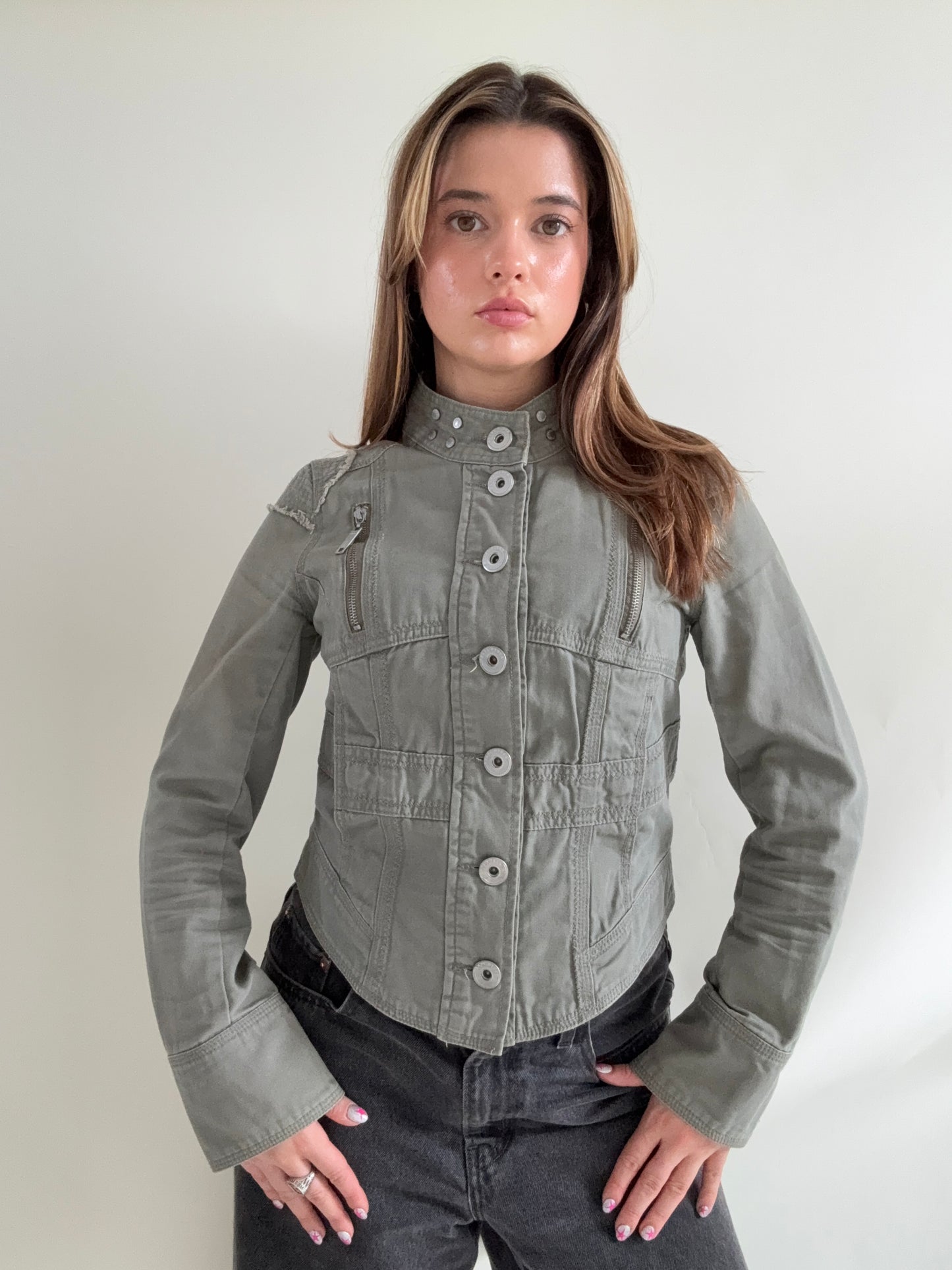 Y2K Corset Jacket (UK14)