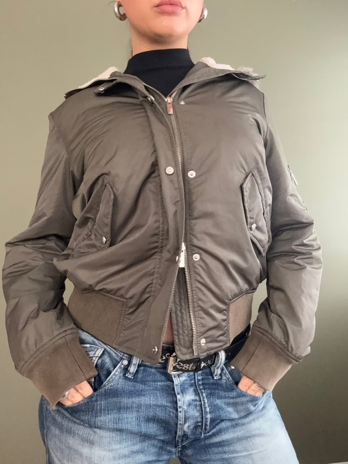 Karen Millen Bomber Jacket (UK10)