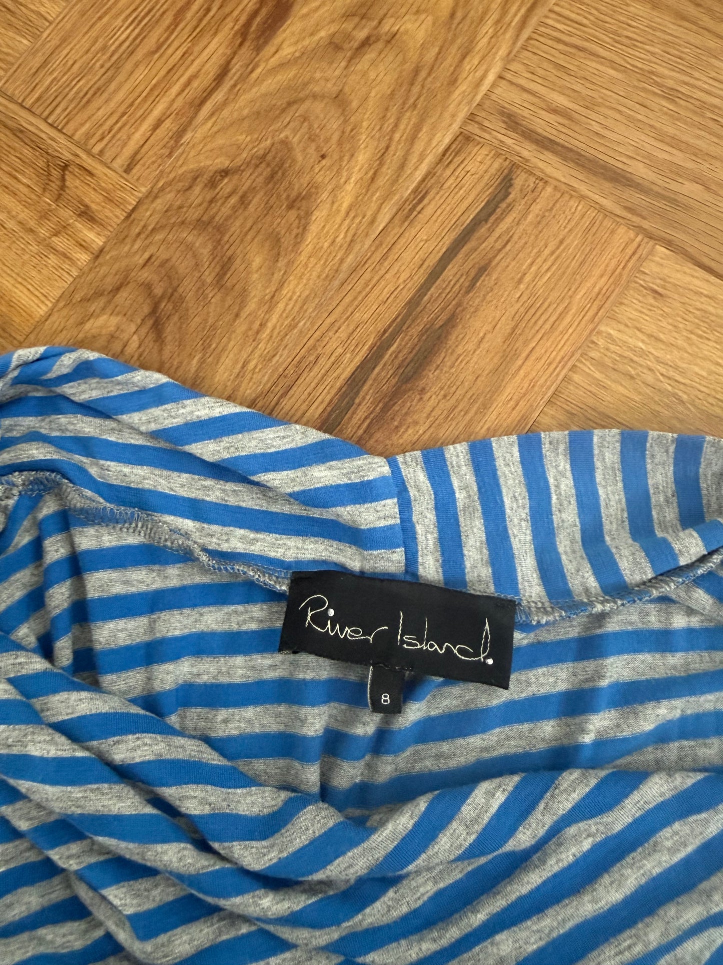 Y2K Striped Mini Dress