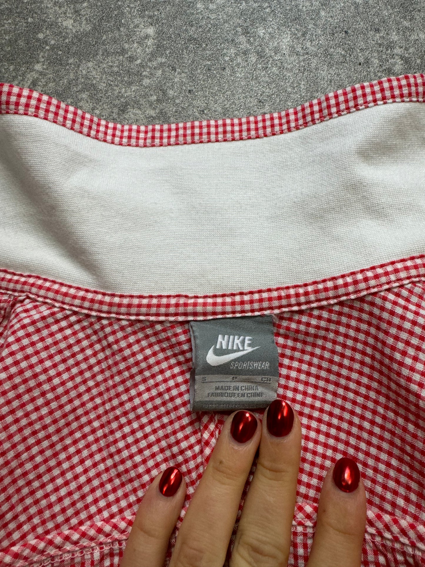 Nike Gingham Jacket (S)