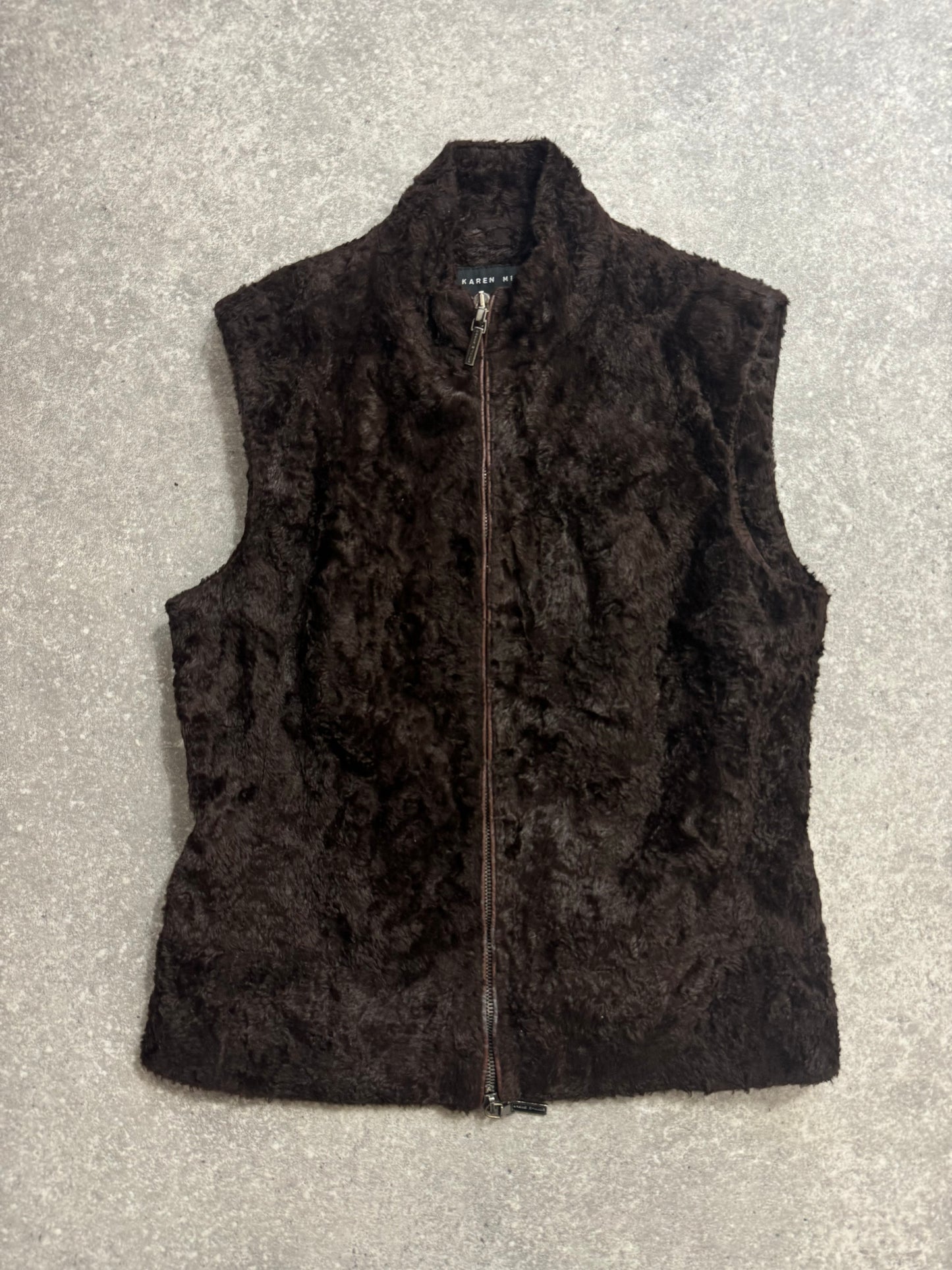 Karen Millen Faux Fur Gilet (UK10)