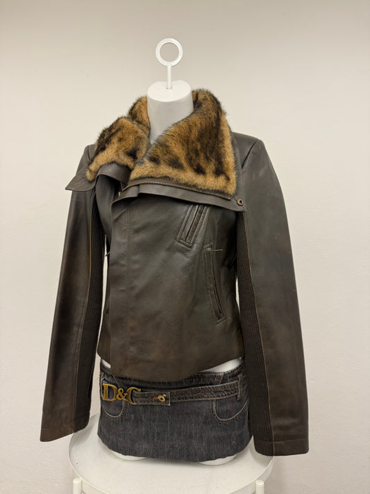 Morgan De Toi Leather Jacket (S)