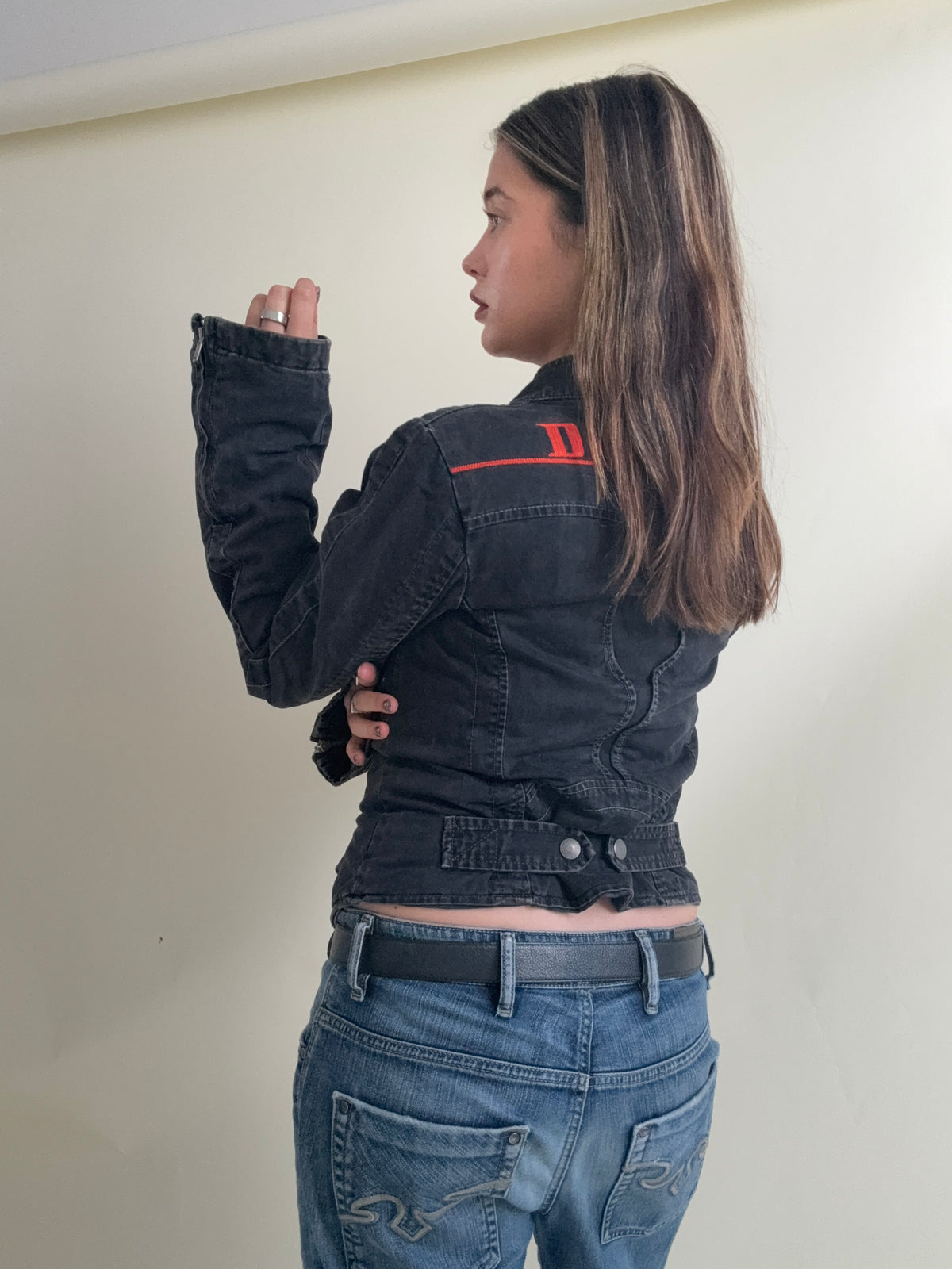 Vintage Diesel Fitted Jacket (M)
