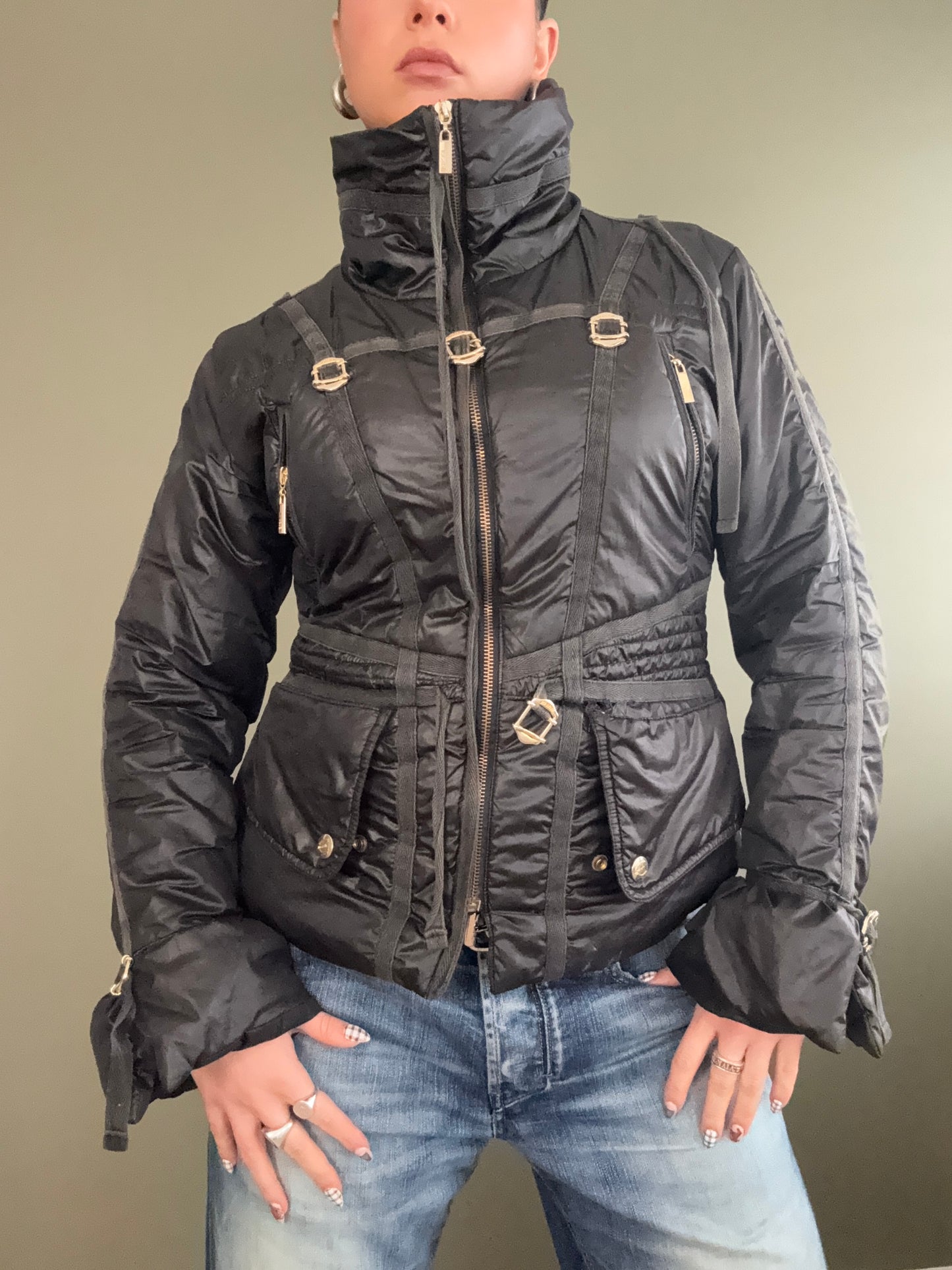 Cavalli Puffer Coat (UK8)