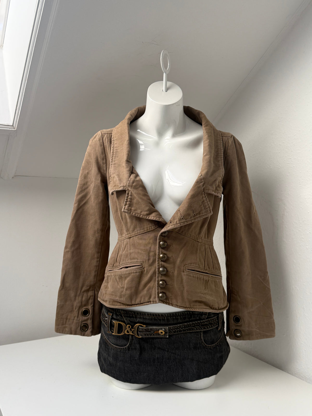 Vintage Diesel Military Jacket (M)