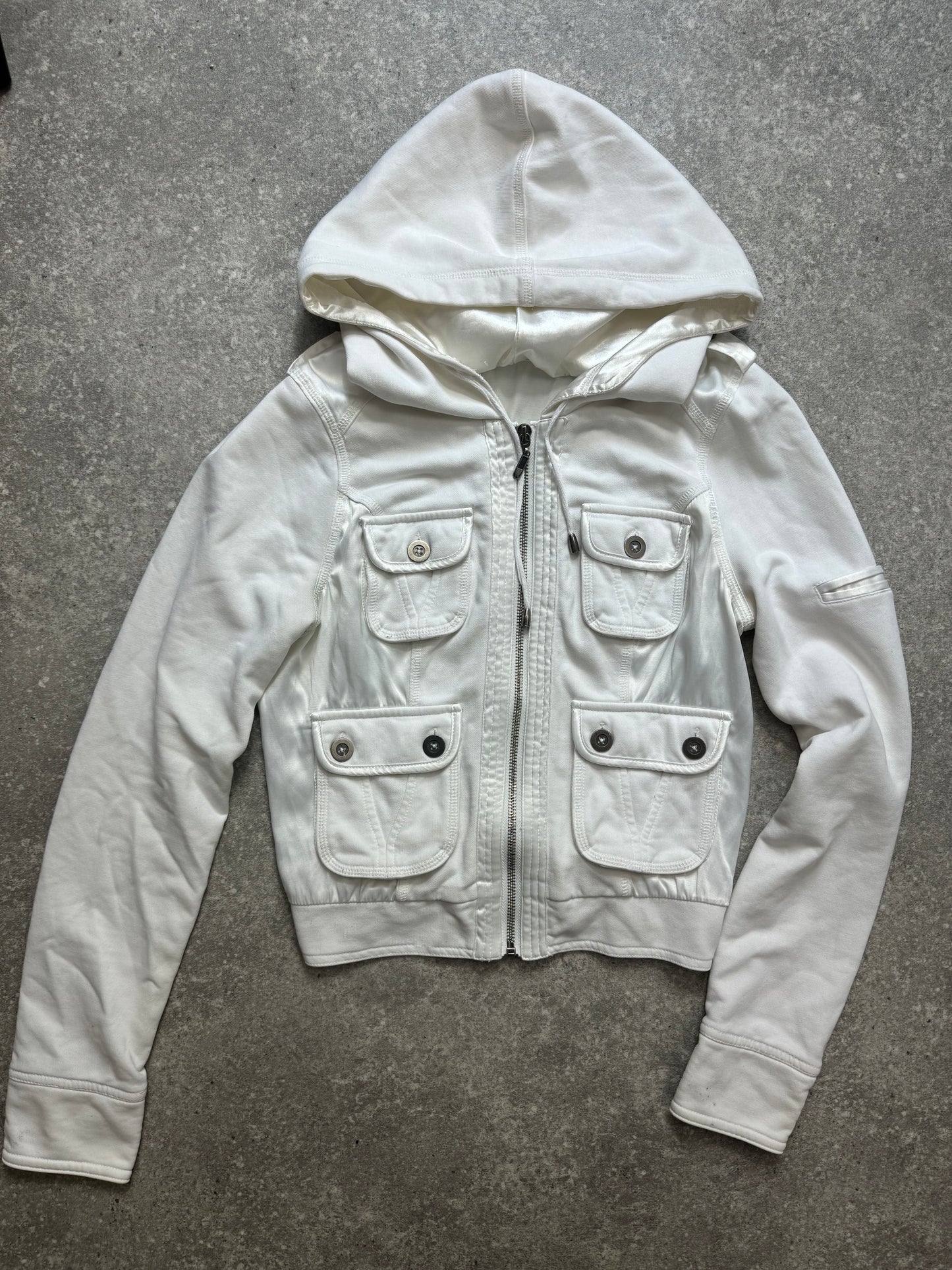 Jane Norman Cargo Zip Hoodie