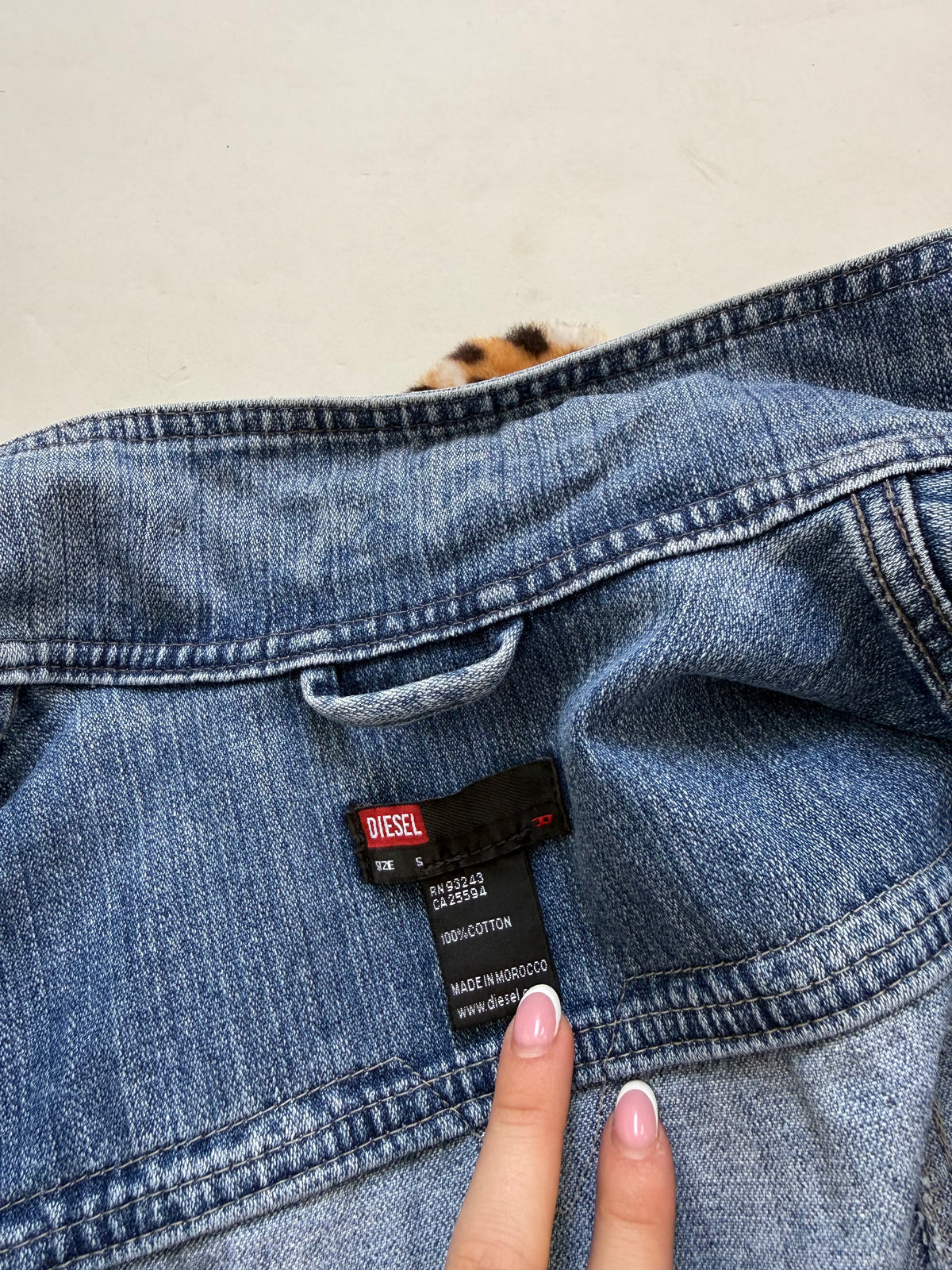 Diesel Denim Asymmetrical Jacket (S)
