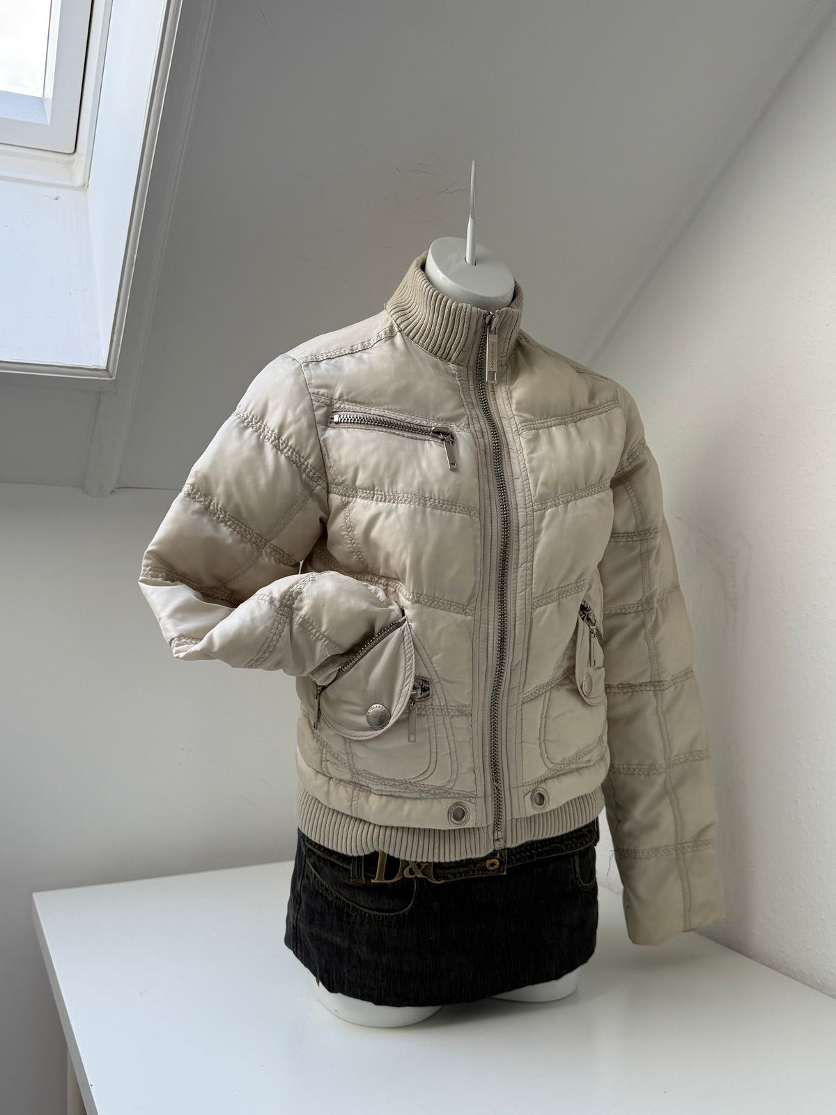 Y2K Puffer Jacket (UK12)