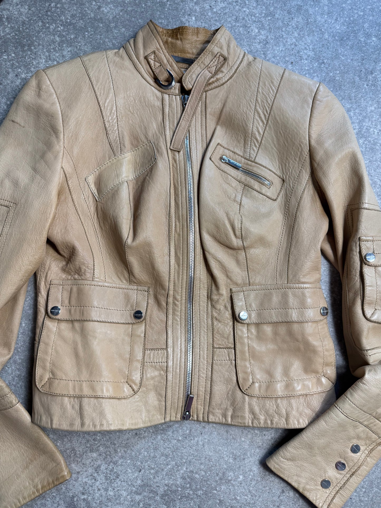 Karen Millen Leather Jacket (UK8)