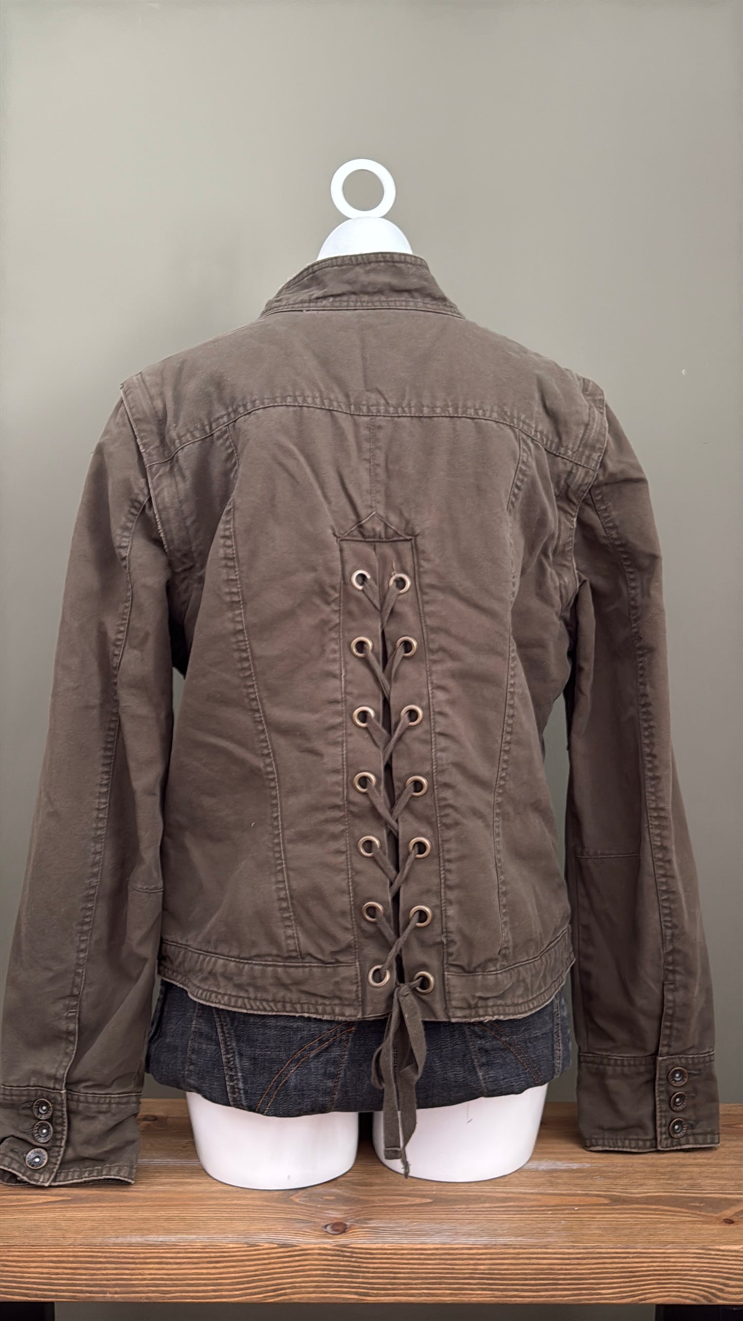 Khaki Corset Jacket (XL)
