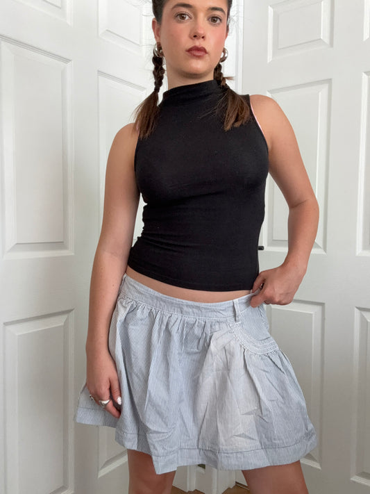 Diesel Pinstripe Skirt (30)