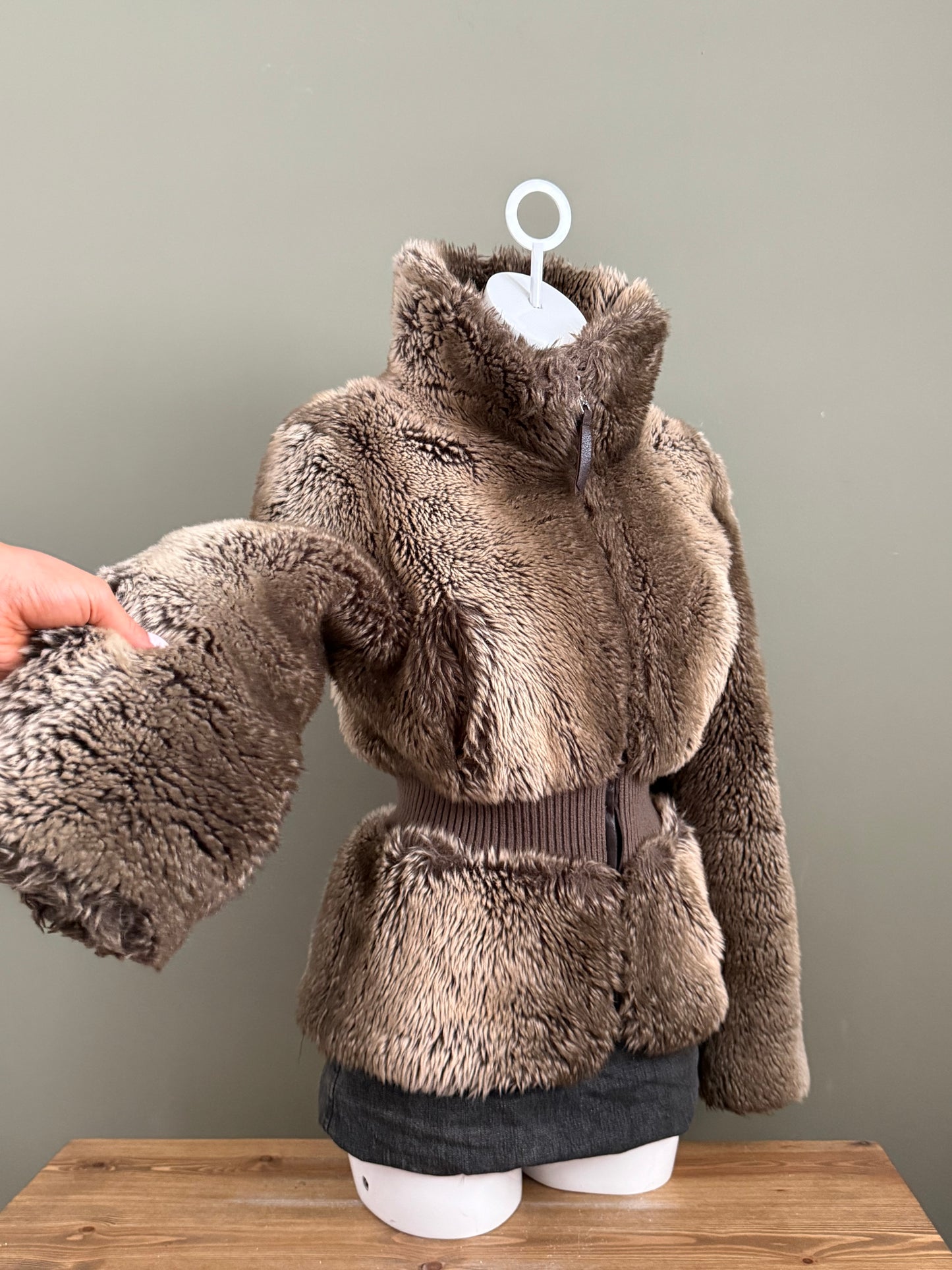 Miss Sixty Faux Fur Jacket (S)