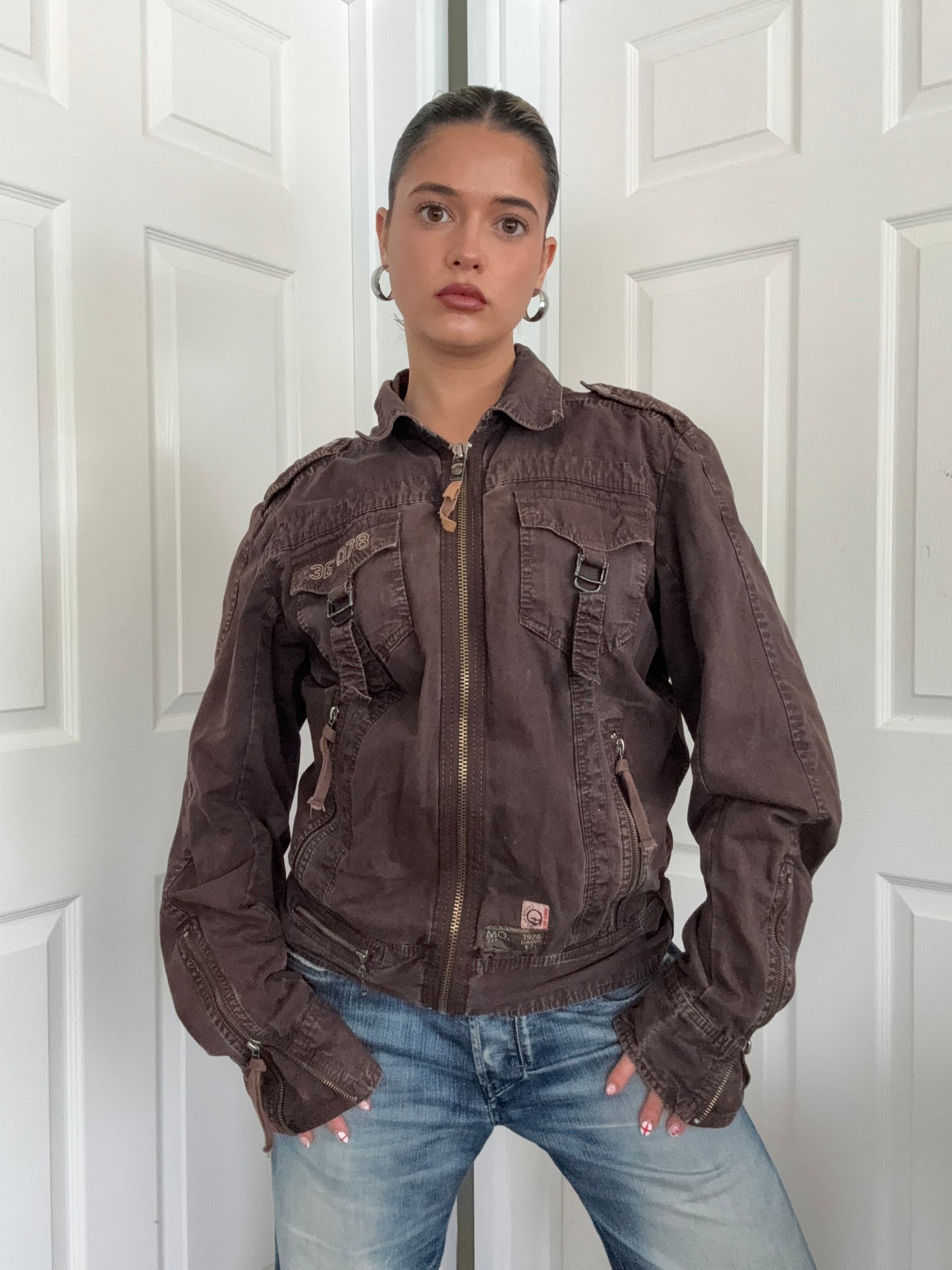 Vintage Diesel Cargo Jacket (L)