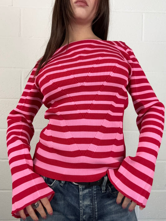 Guess Striped Top (UK6)