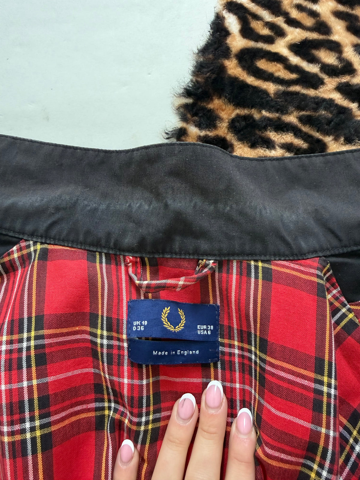 Fred Perry Bomber Jacket (UK10)