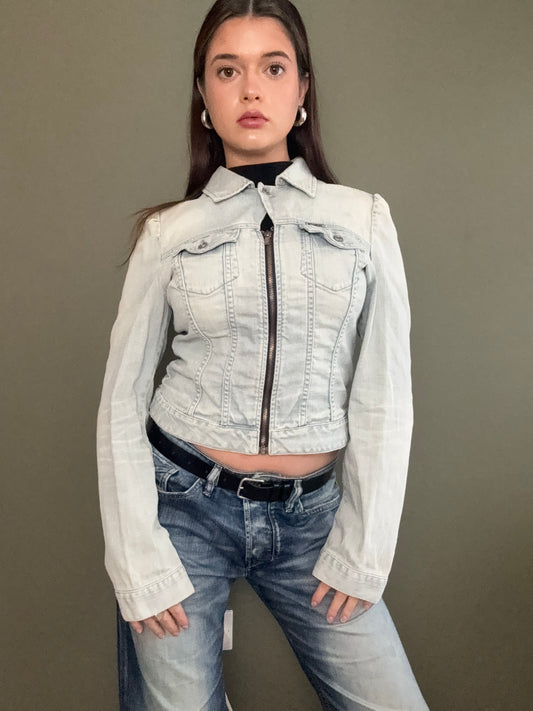 Fitted Diesel Denim Jacket (M)