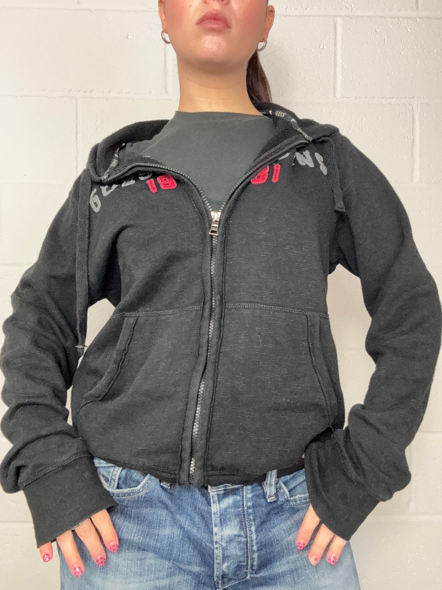 Guess Zip Hoodie (S)