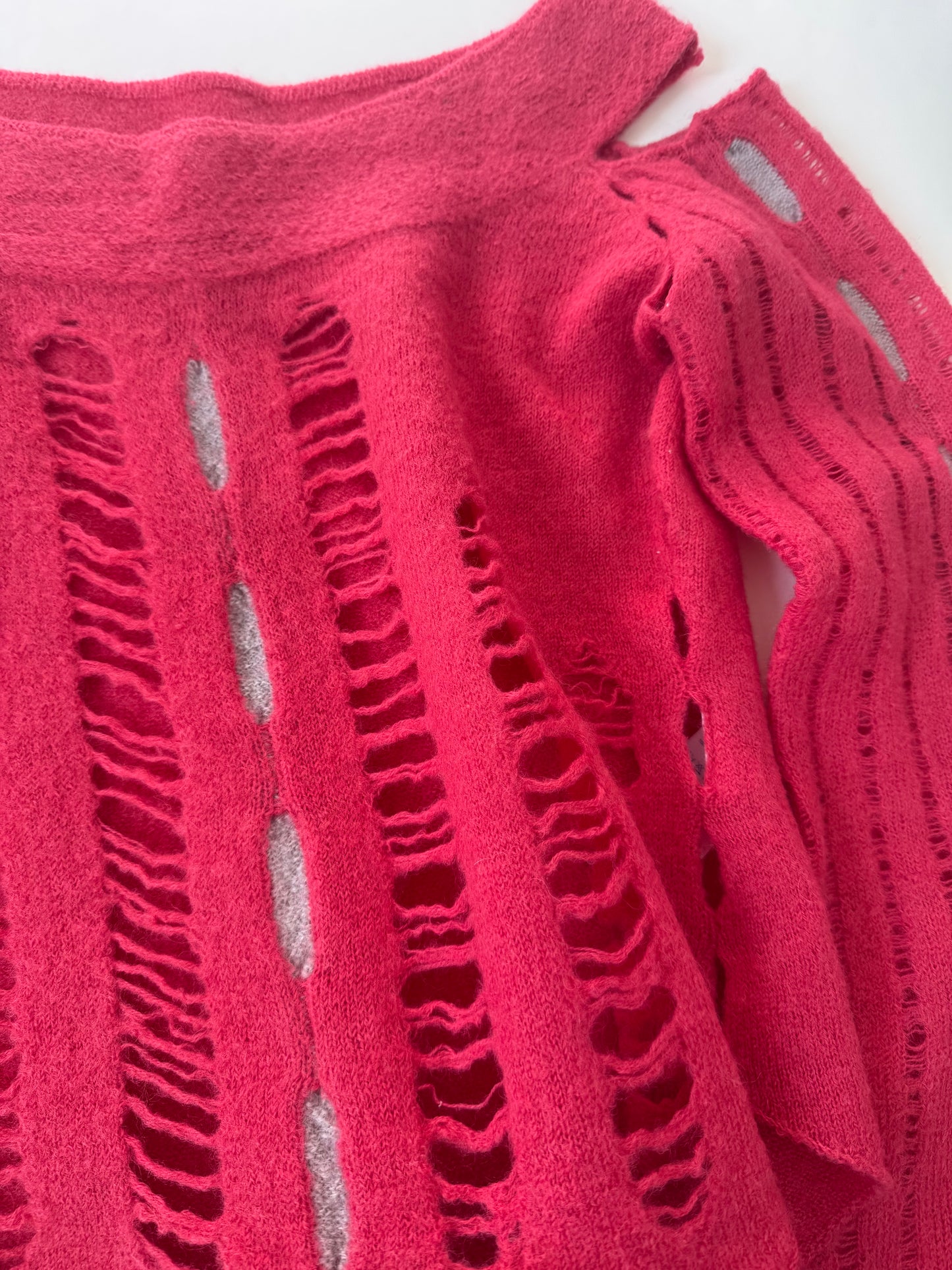 Firetrap Wool Distressed Jumper (M)