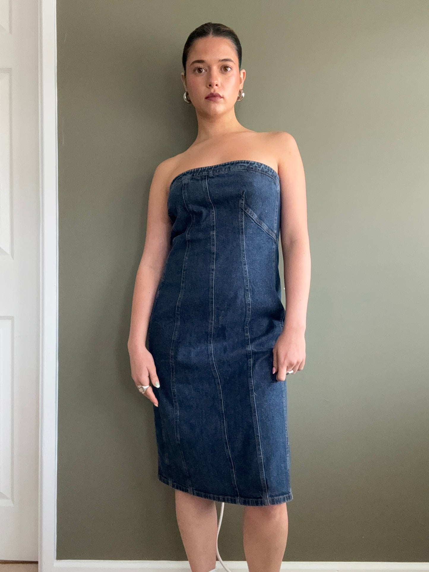 Karen Millen Denim Dress (UK14)